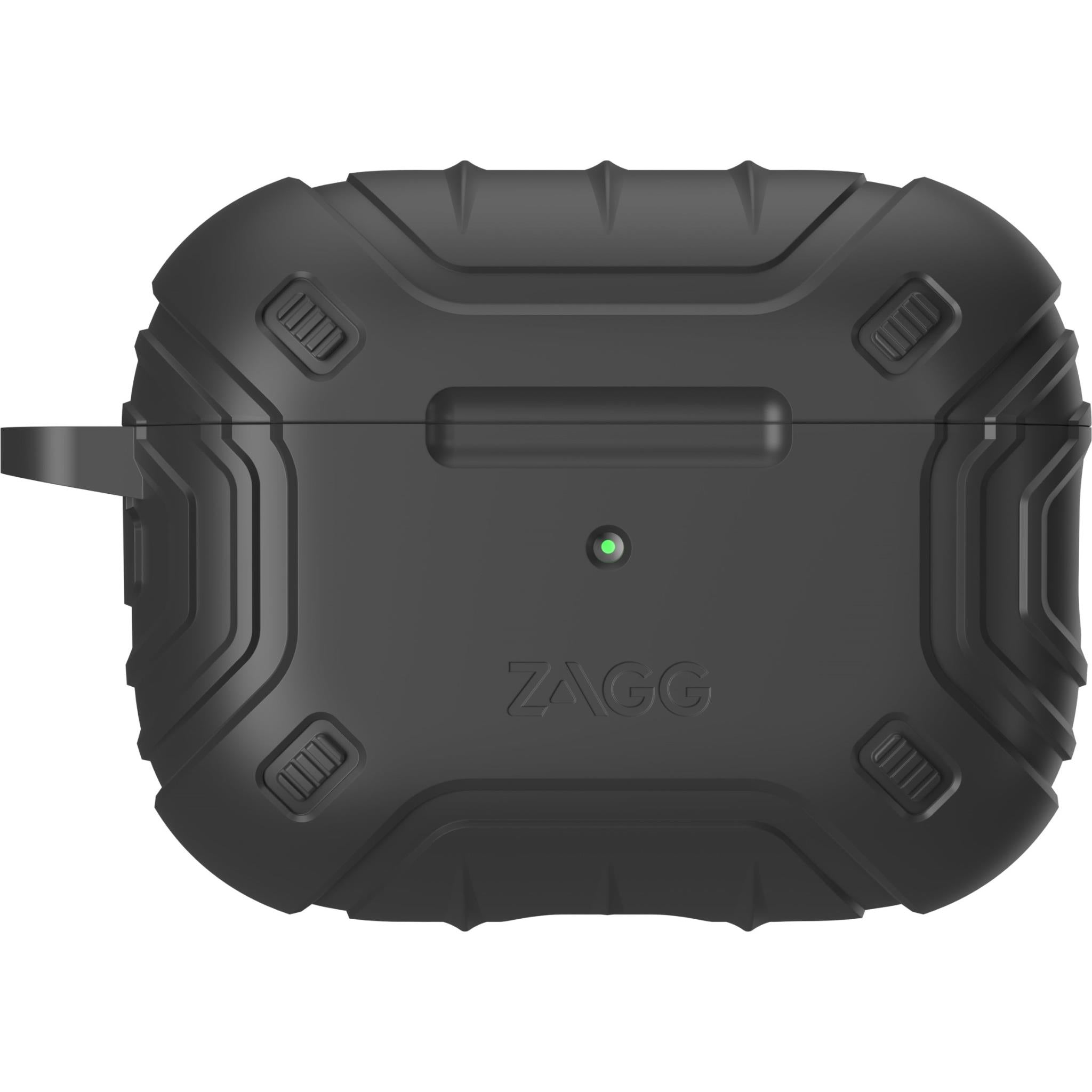 zagg appolo snap case for apple airpod pro 2 (black)