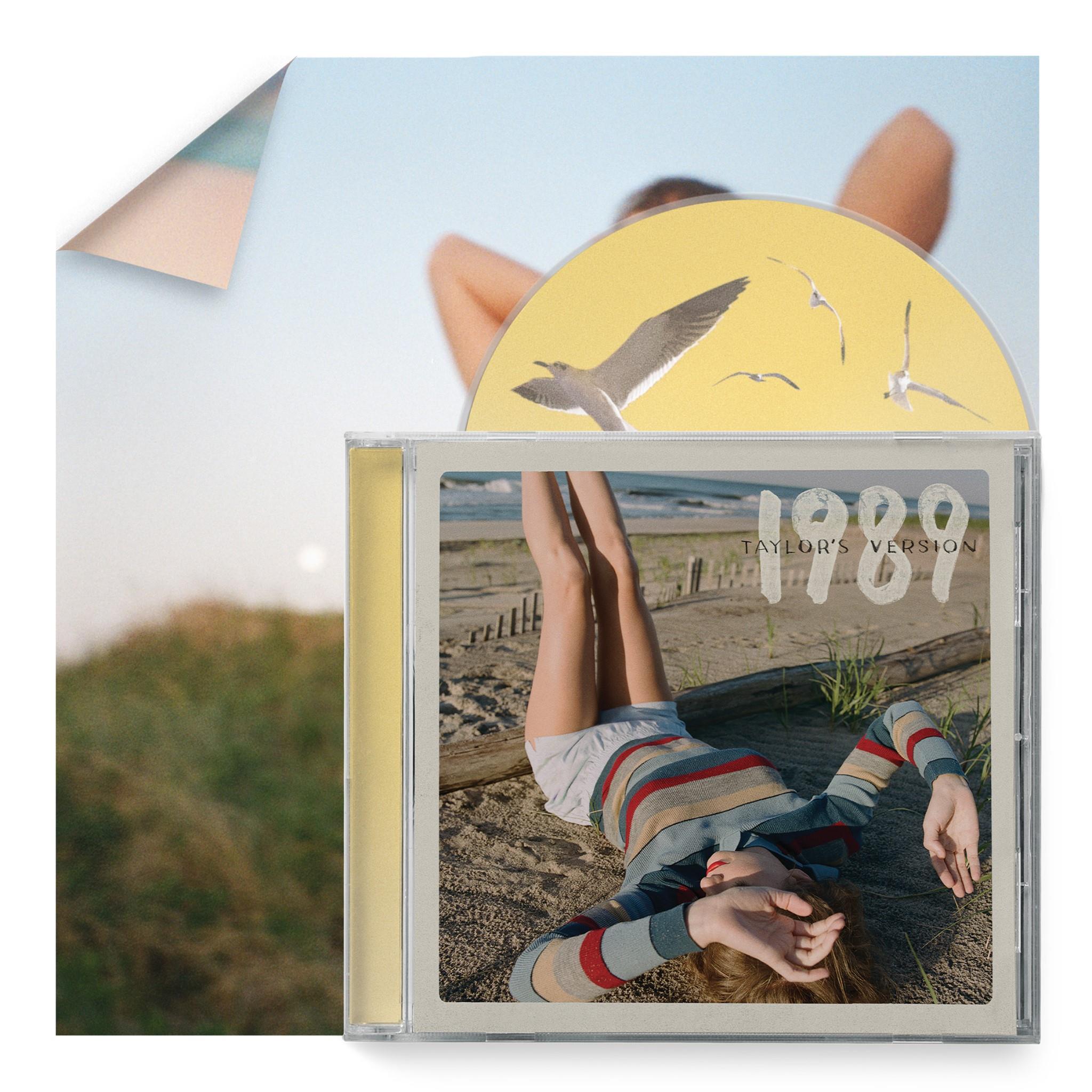 1989 (taylor's version) (jb hi-fi au exclusive sunrise boulevard yellow deluxe poster edition)