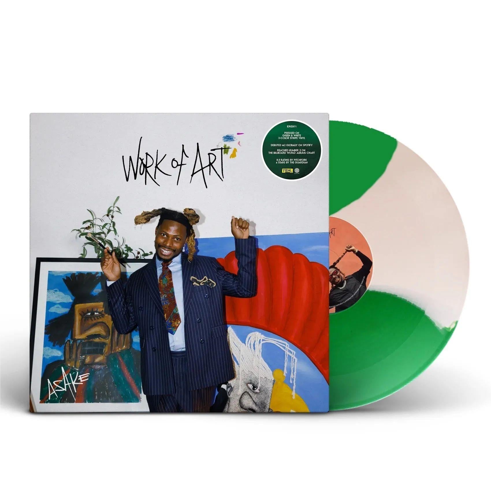 work of art (green/white vinyl)