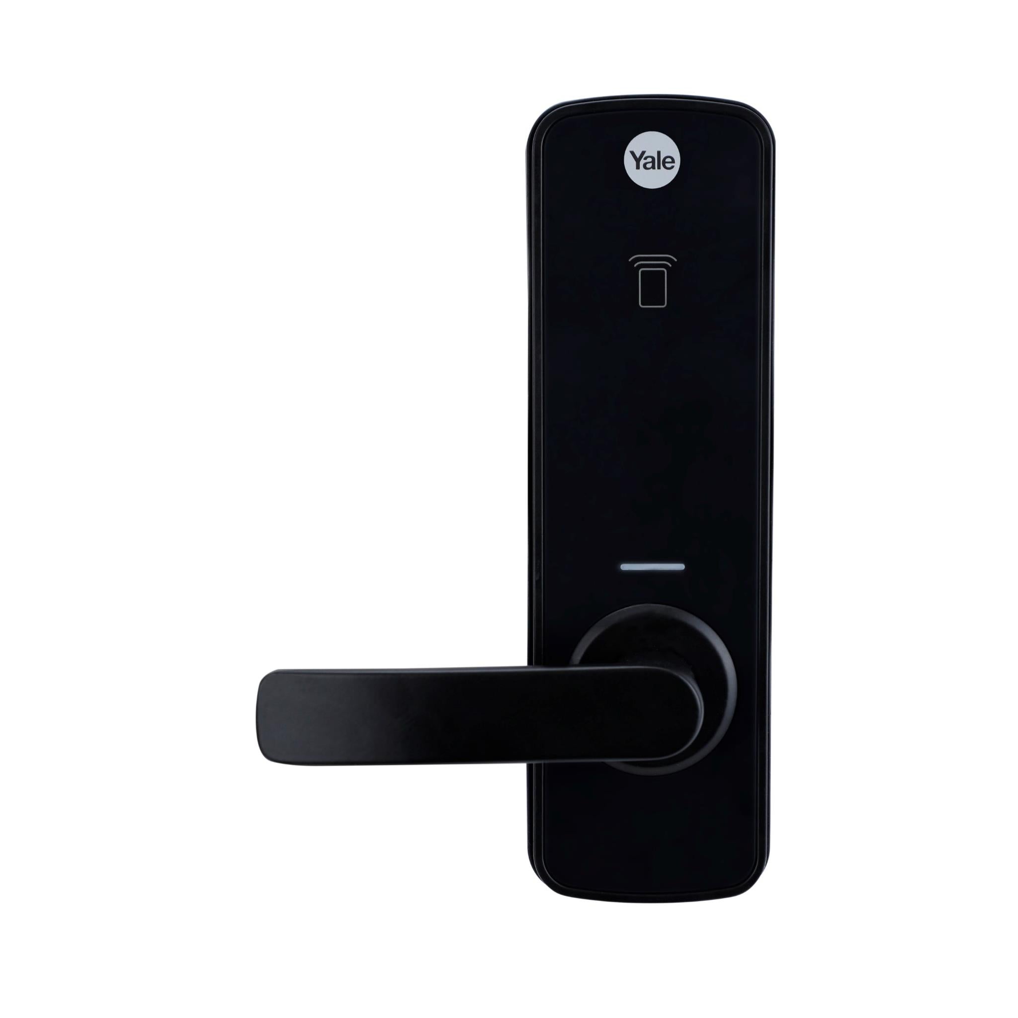 yale unity entrance lock (matte black)