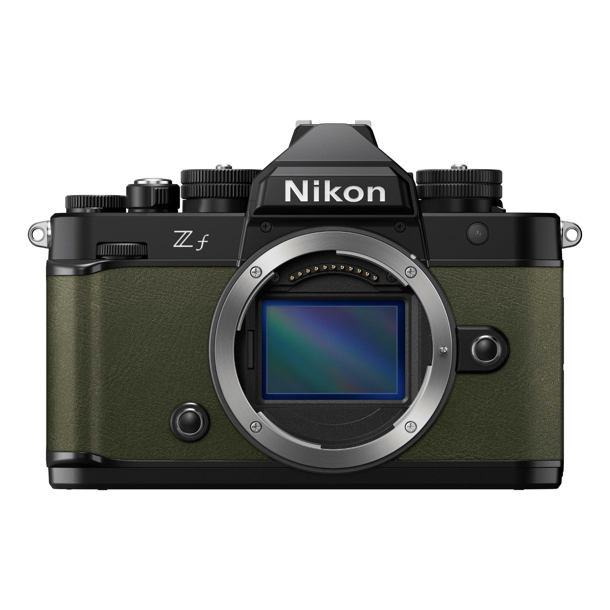 nikon z f full frame mirrorless camera (moss green)[body only]