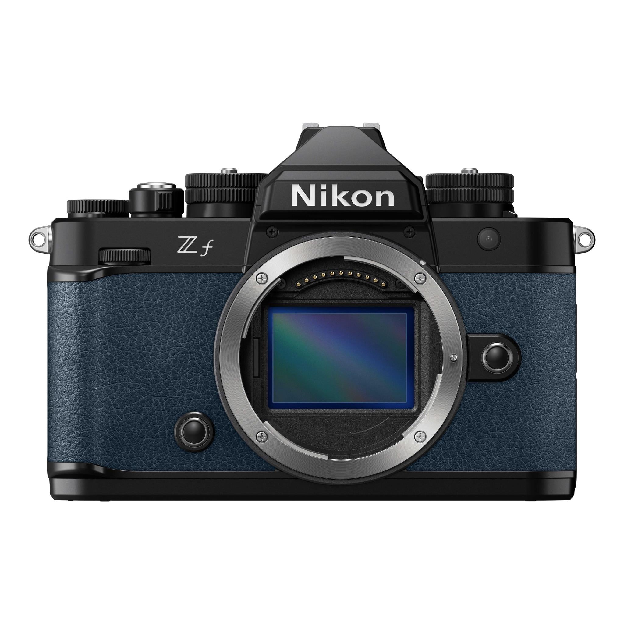 nikon z f full frame mirrorless camera (indigo blue)[body only]