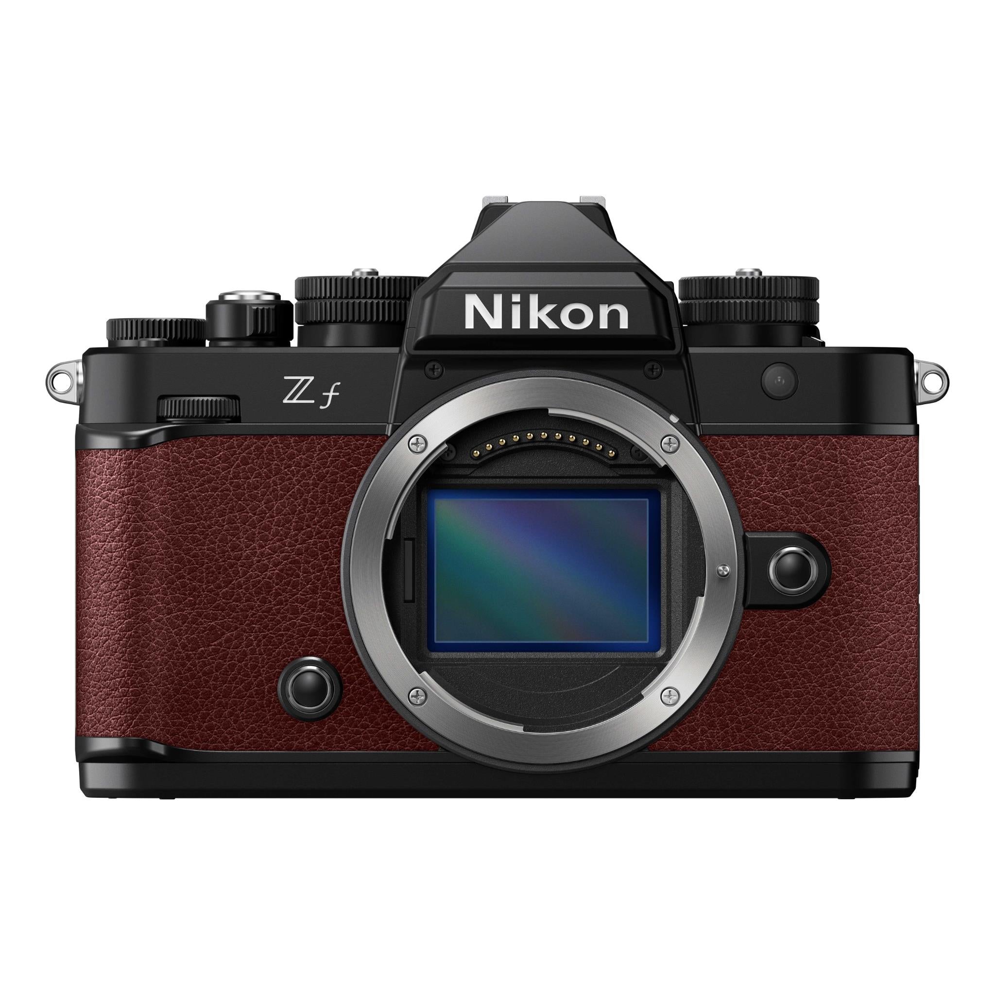 nikon z f full frame mirrorless camera (bordeaux red)[body only]