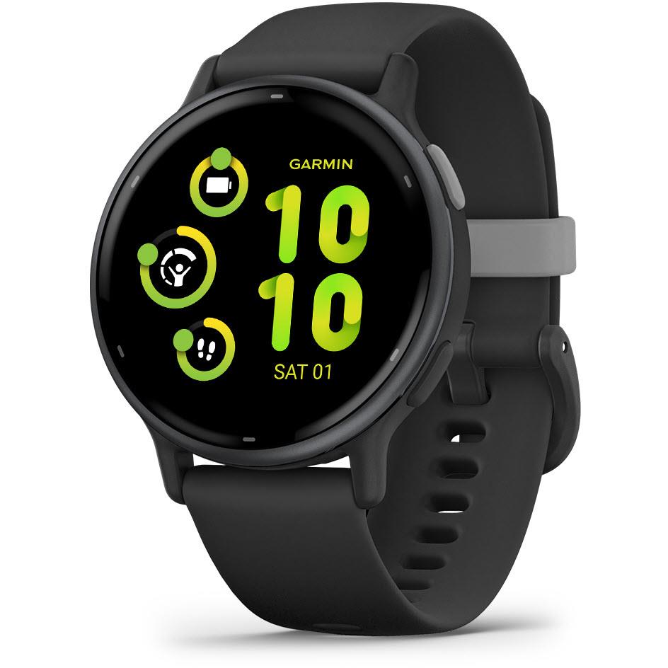 garmin vivoactive 5 smart watch (black/slate)