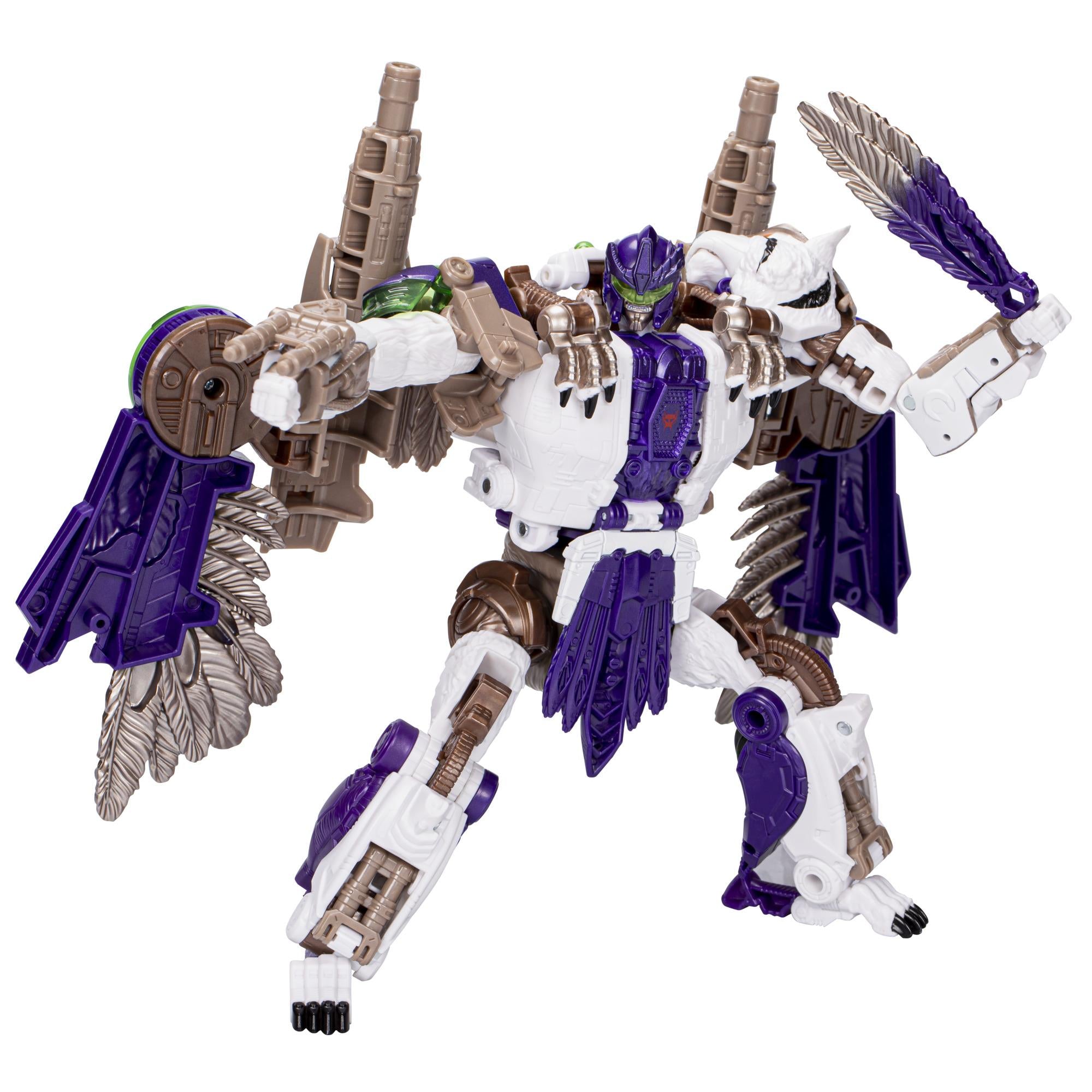 transformers - legacy united: leader class beast wars universe tigerhawk figure (pulsecon 2023)