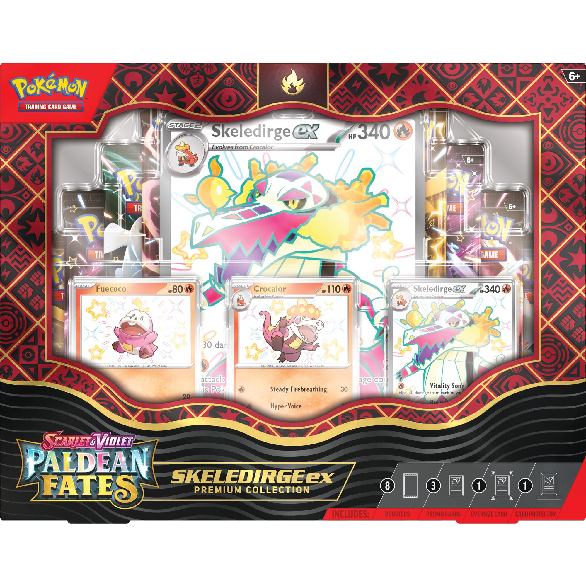 pokemon tcg - scarlet & violet 4.5 paldean fates premium collection