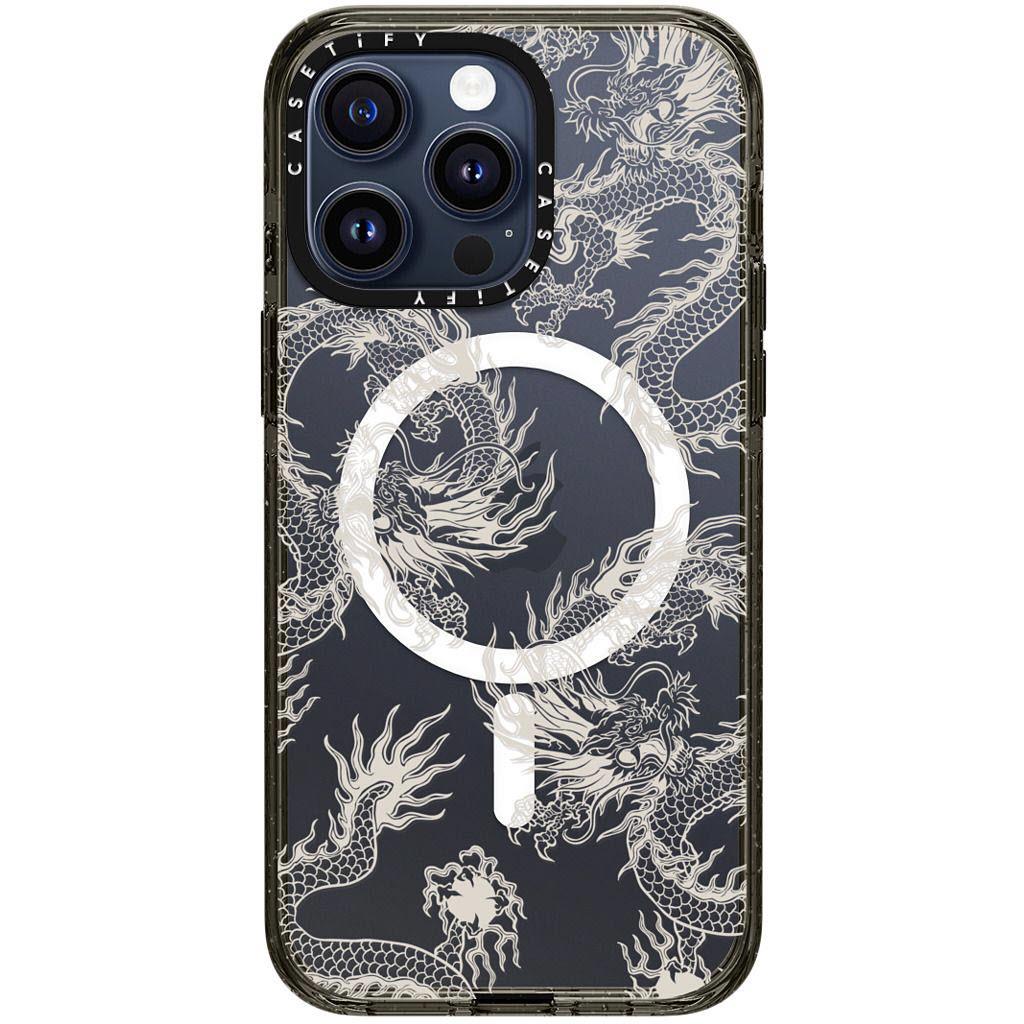 casetify impact case for iphone 15 pro max (max street dragon)