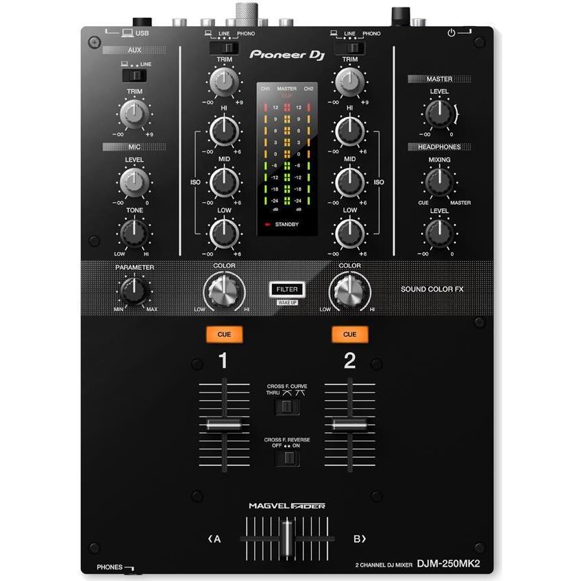 pioneer djm250 mk2 dj mixer