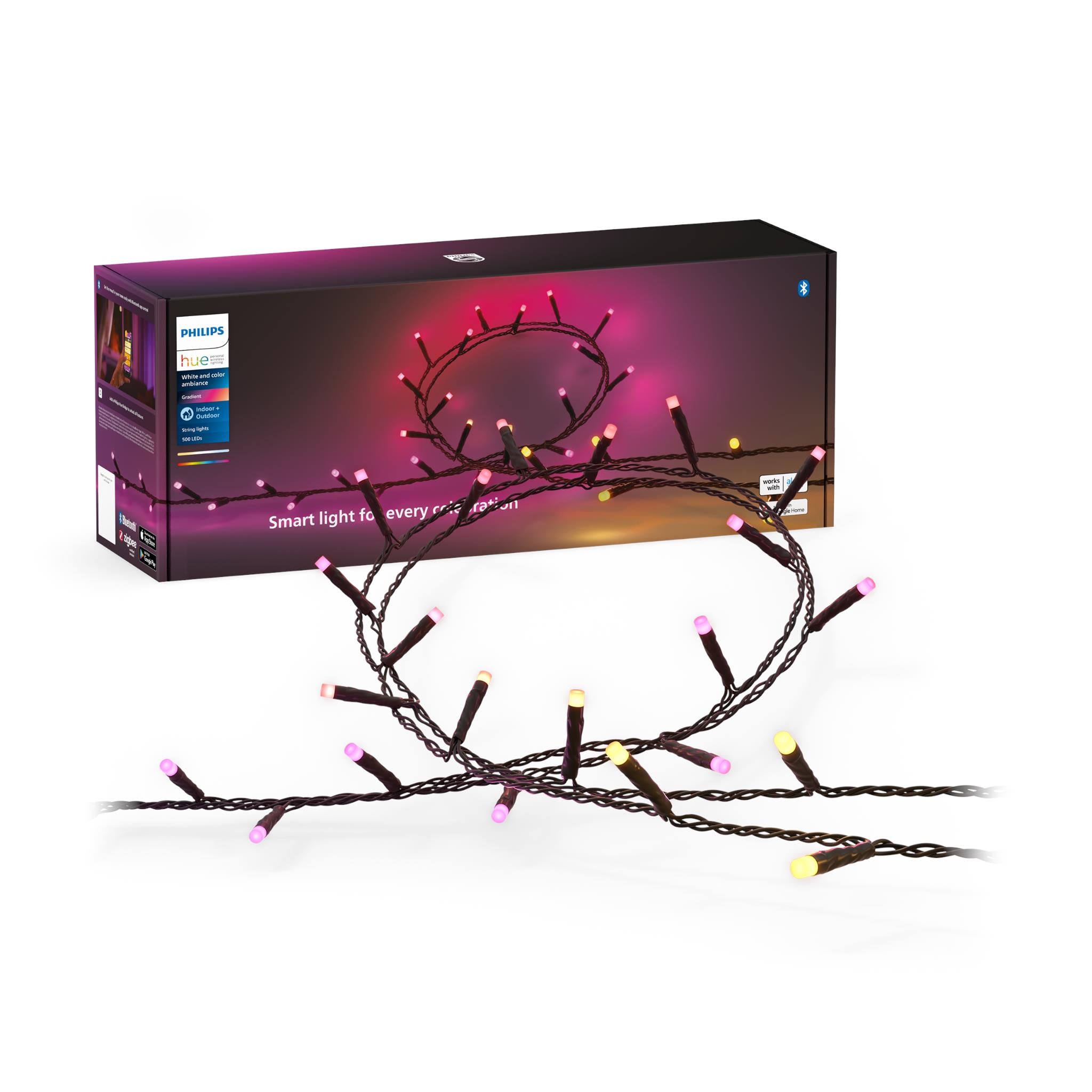 philips hue festavia smart string lights (40m)[500 leds]