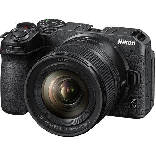 nikon z 30 mirrorless camera with 12-28mm powerzoom lens