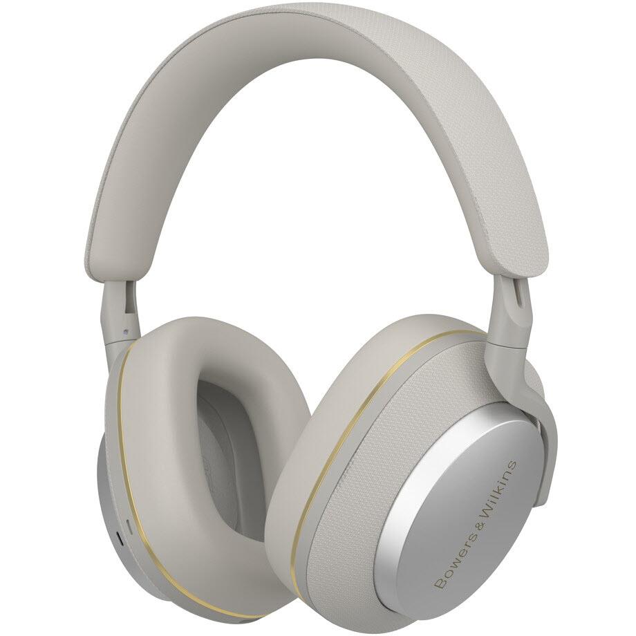 bowers & wilkins px7 s2e noise-cancelling over-ear headphones (cloud grey)