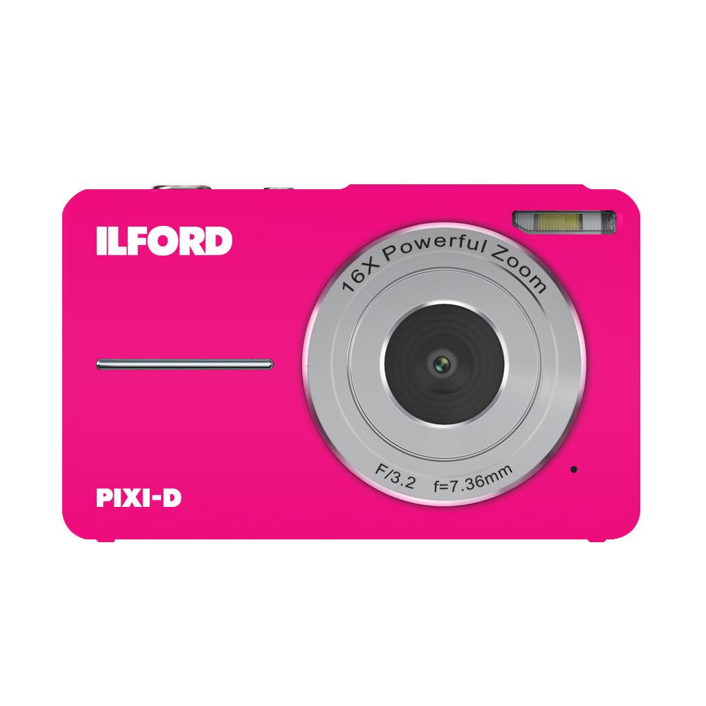ilford pixi-d compact digital camera (hot pink)