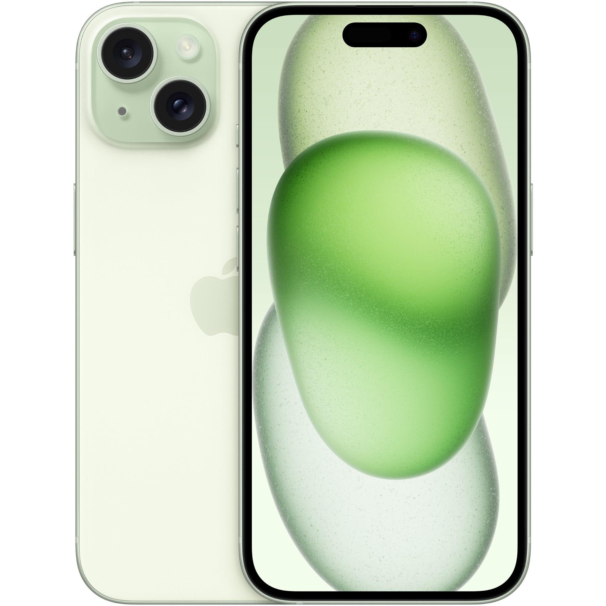 apple iphone 15 256gb (green) [^renewed]