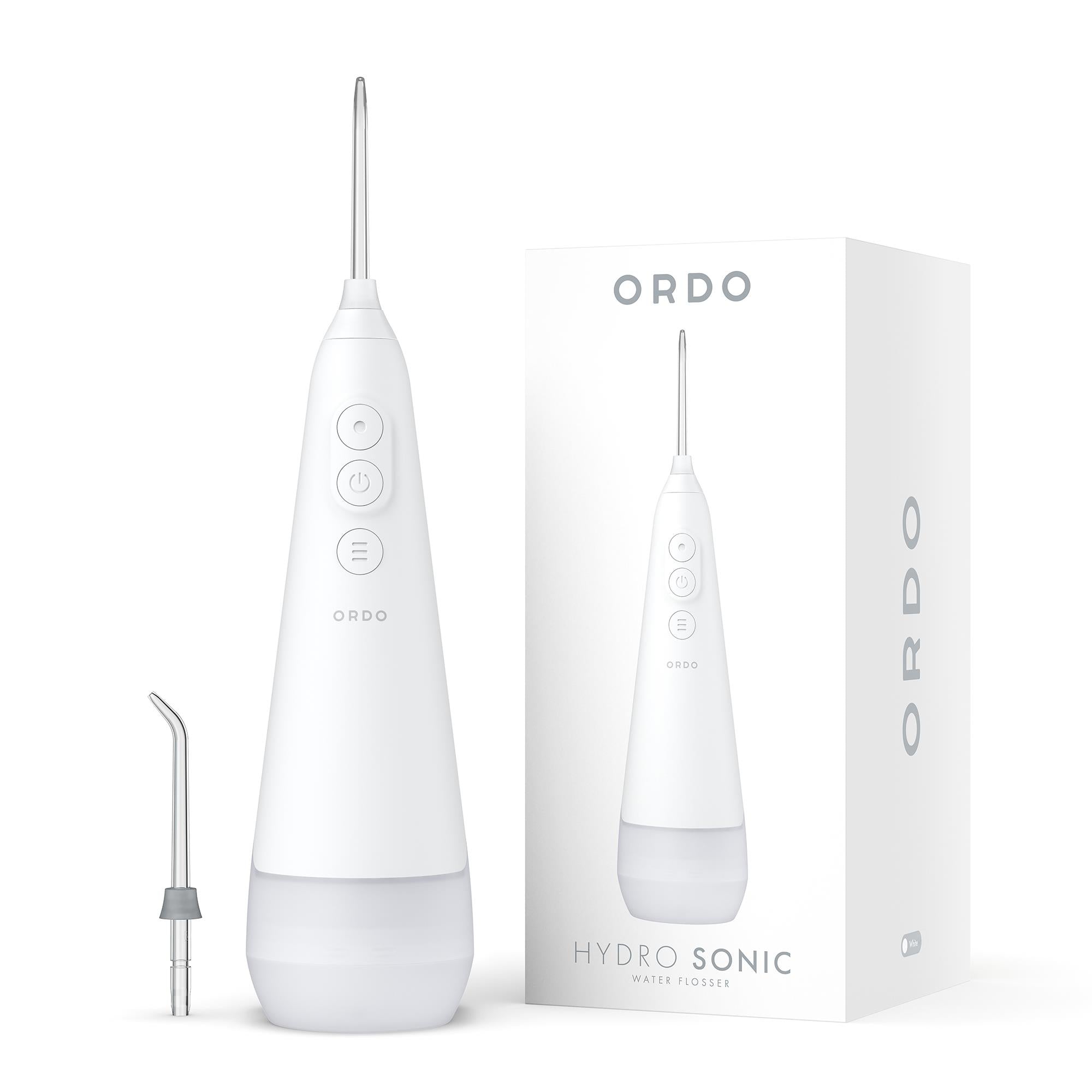 ordo hydro sonic+ water flosser (white)