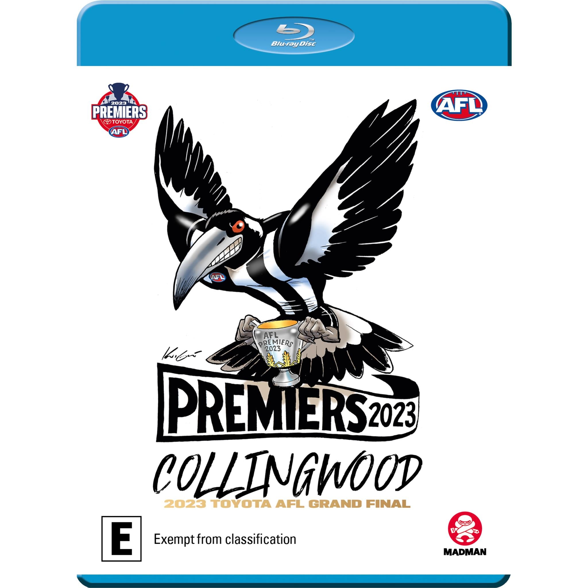 afl - premiers 2023 - collingwood