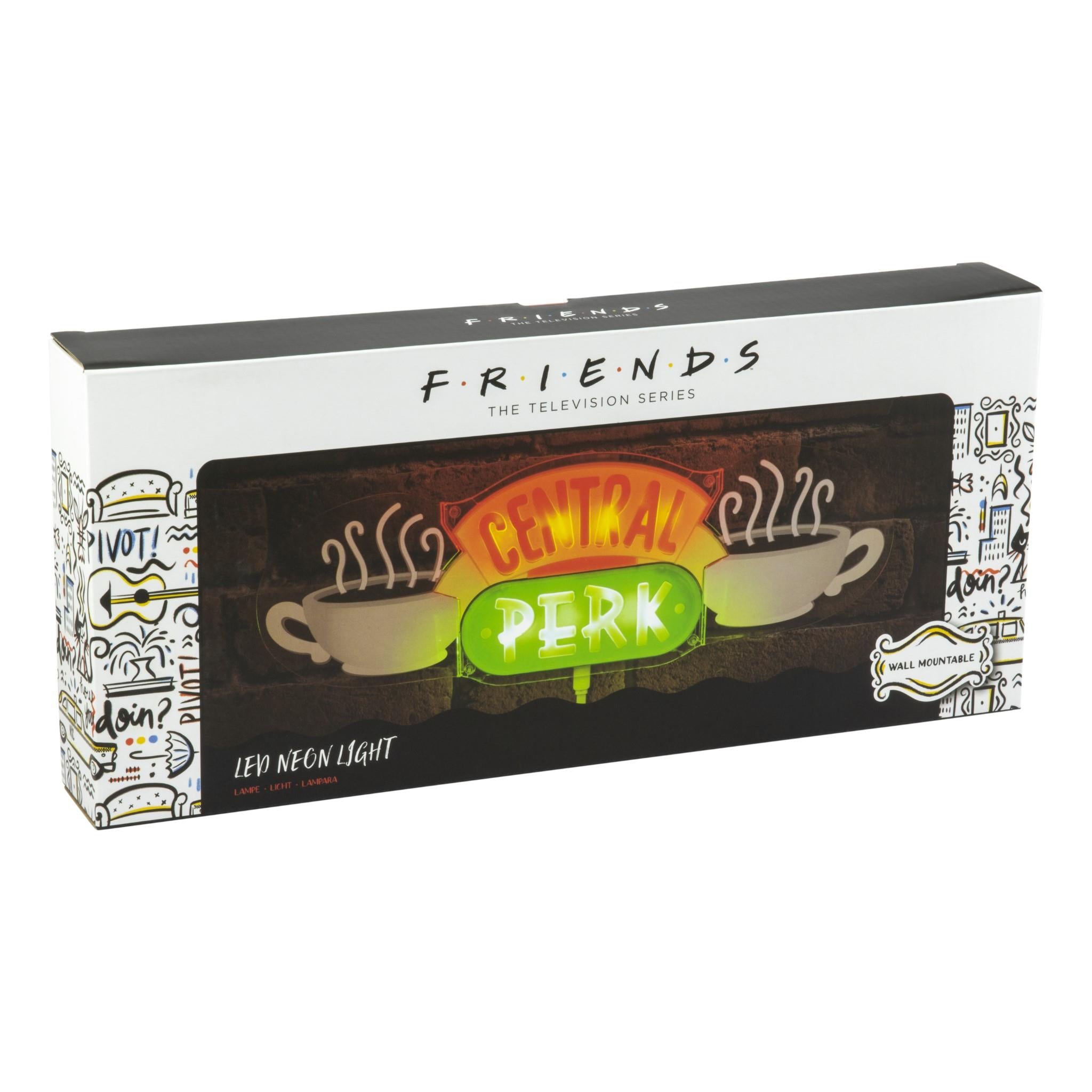 friends - central perk neon light