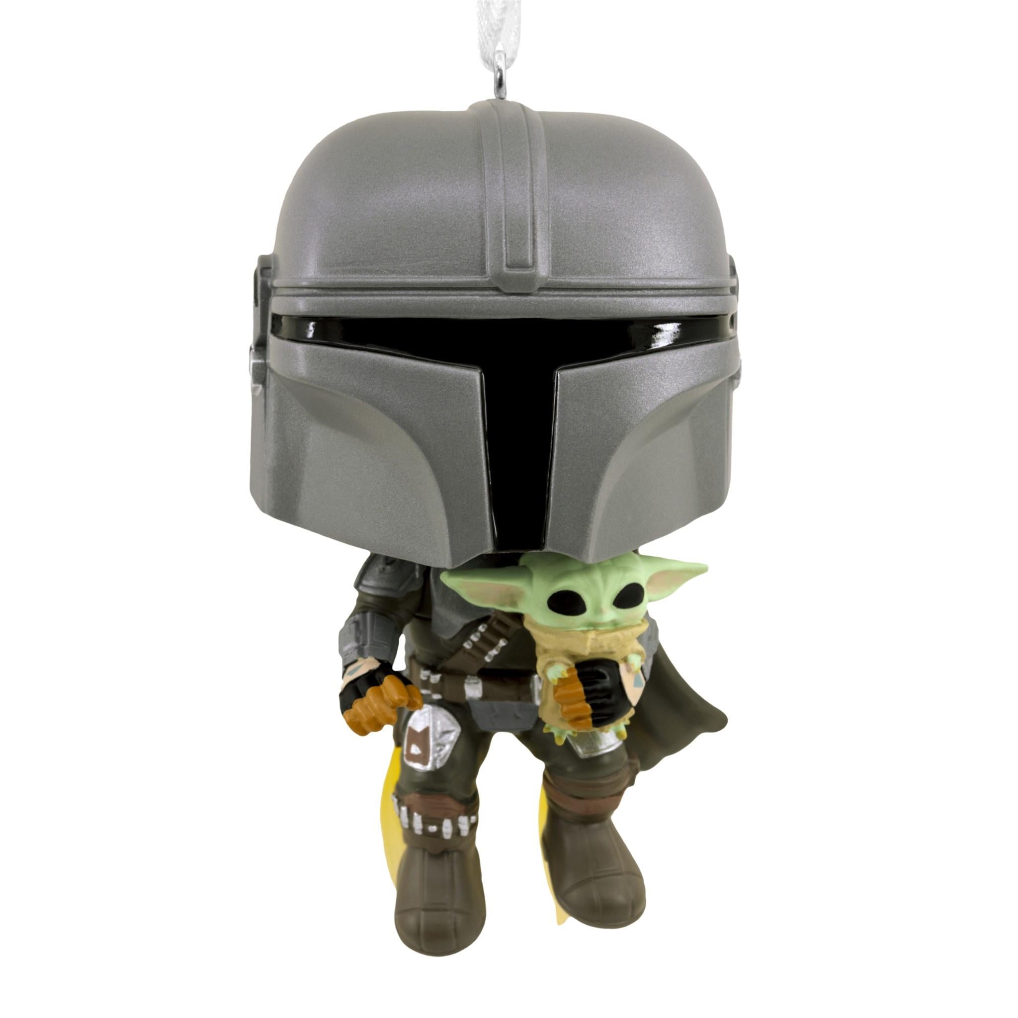 hallmark star wars: the mandalorian and grogu funko pop! christmas ornament