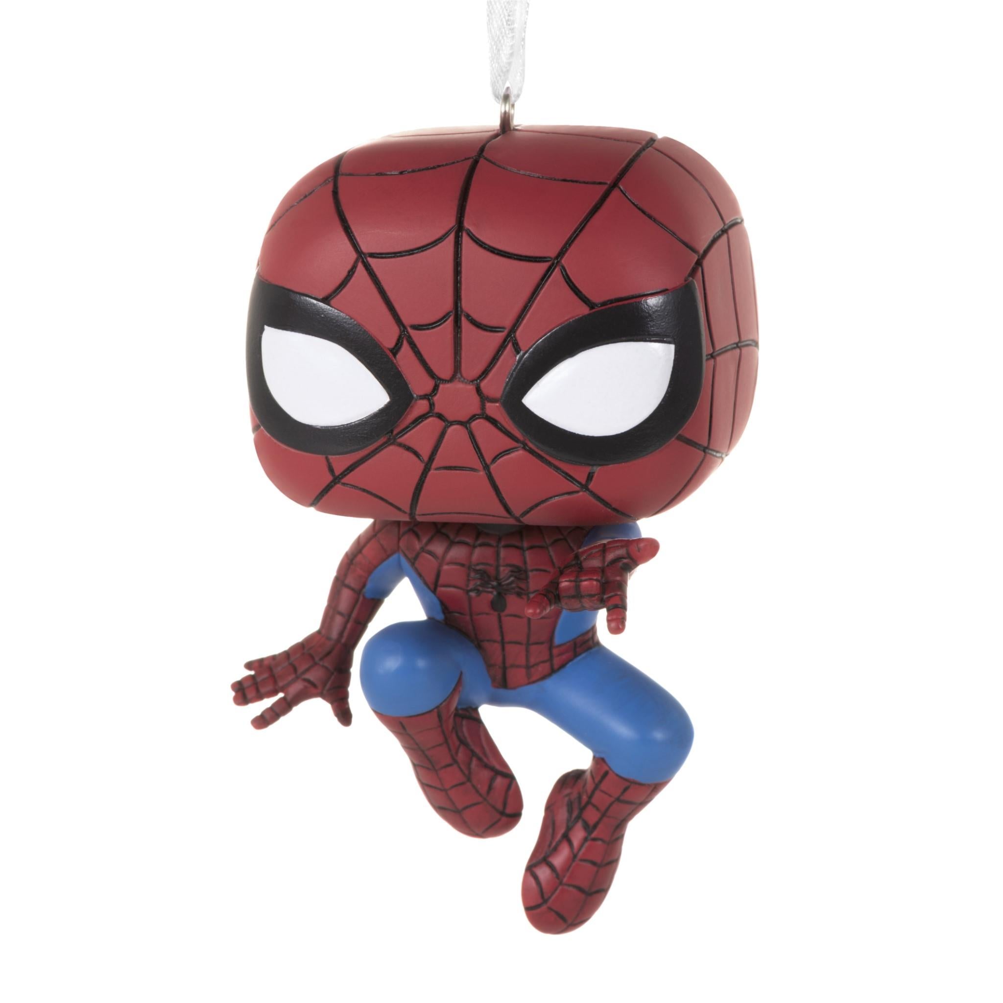 hallmark marvel spider-man funko pop! christmas ornament