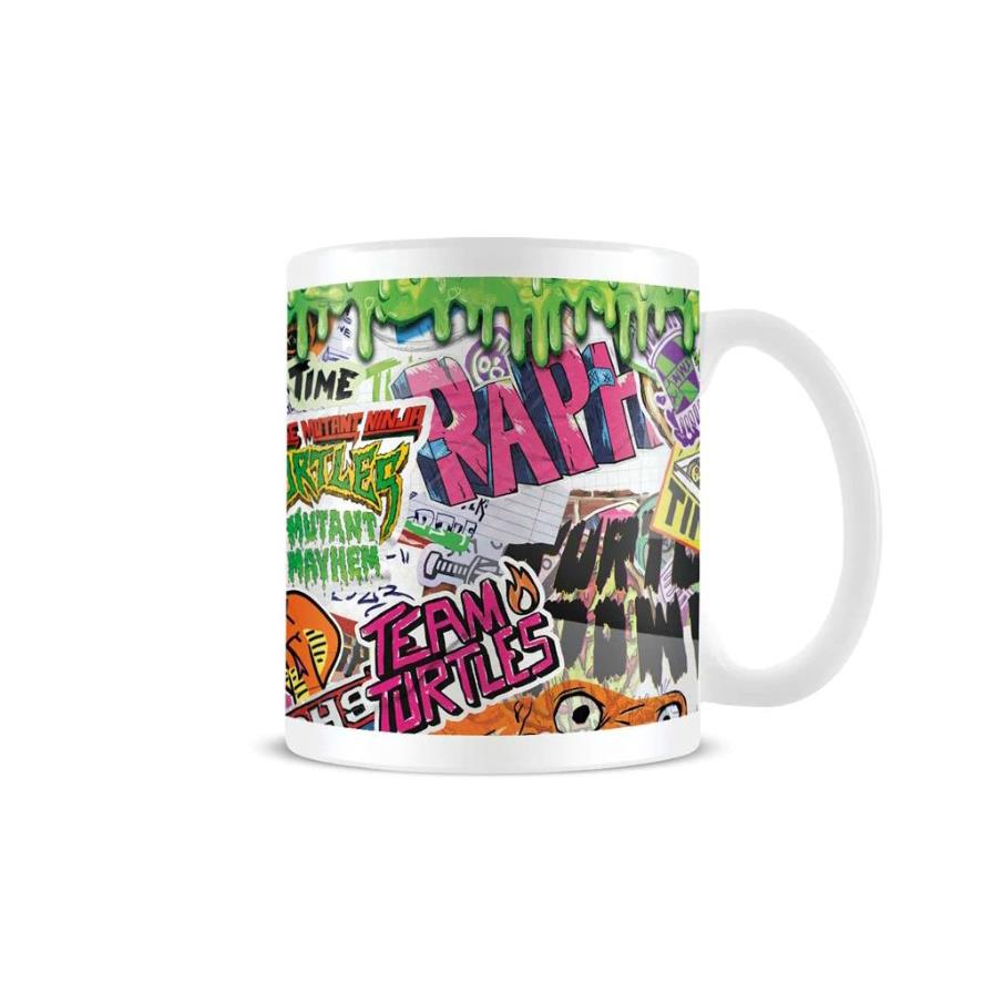 teenage mutant ninja turtles: mutant mayhem - sticker bomb mug