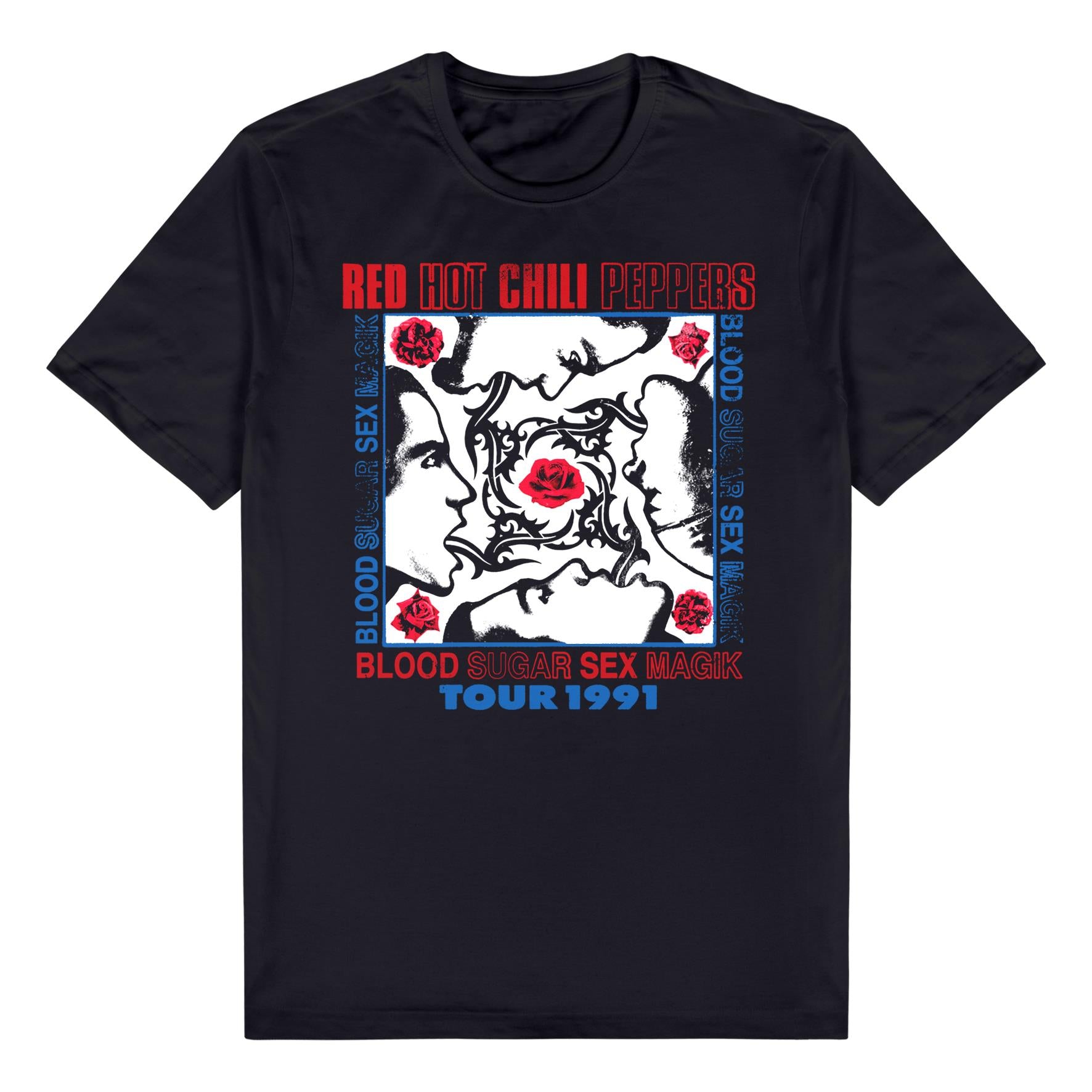 red hot chili peppers - blood sugar sex magik 1991 tour t-shirt