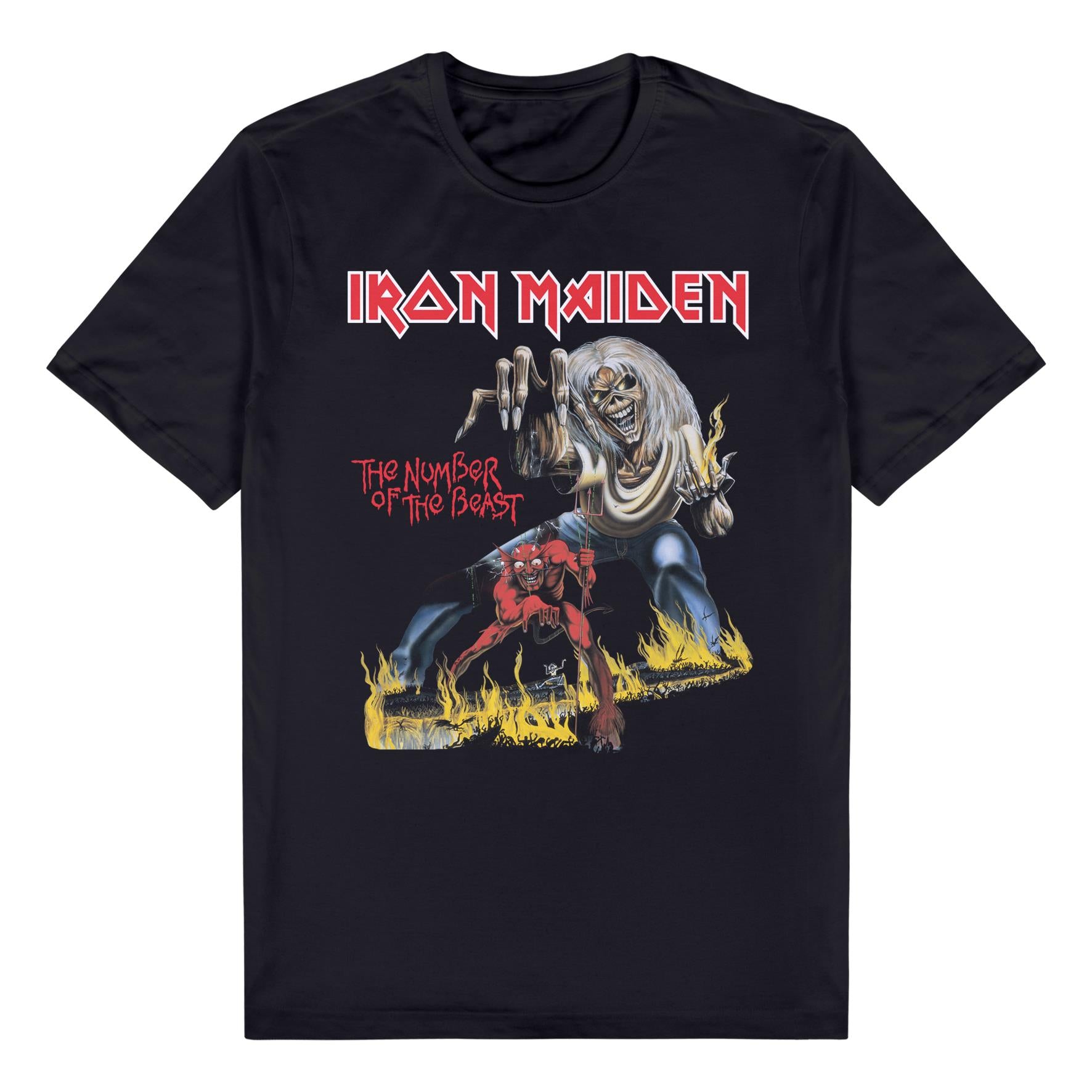 iron maiden - the number of the beast t-shirt