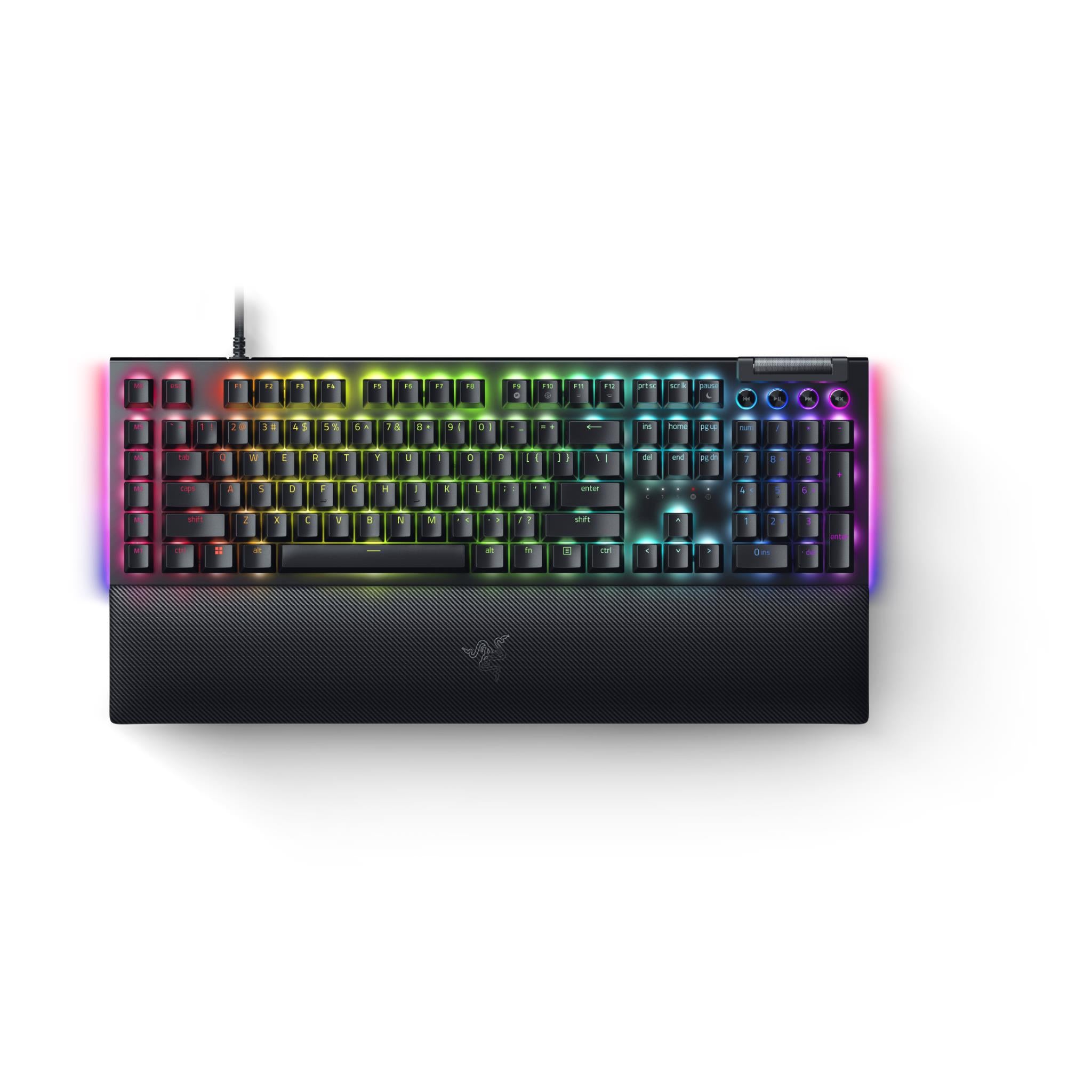 razer blackwidow v4 mechanical gaming keyboard (yellow switch)