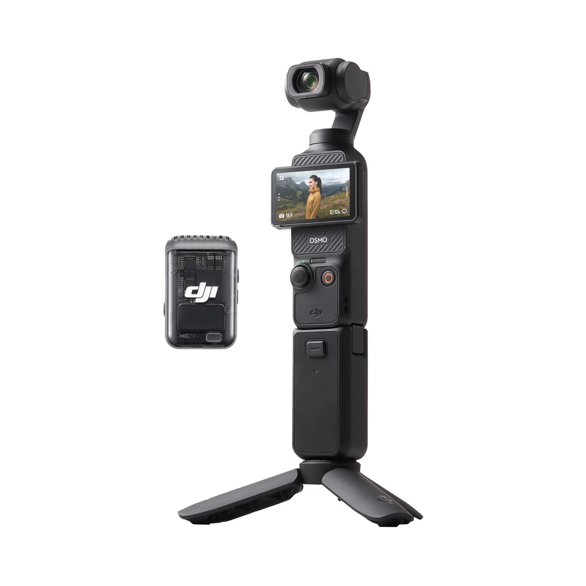 dji osmo pocket 3 4k 3 axis gimbal camera combo