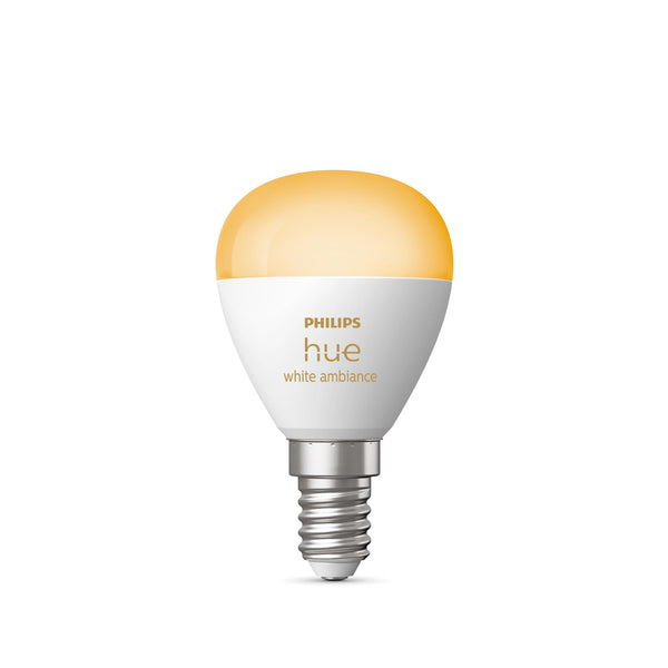 Philips Hue White&Color Amb. 5,1W Luster Crown 2 pack. E14 - Philips Hue -  Buy online