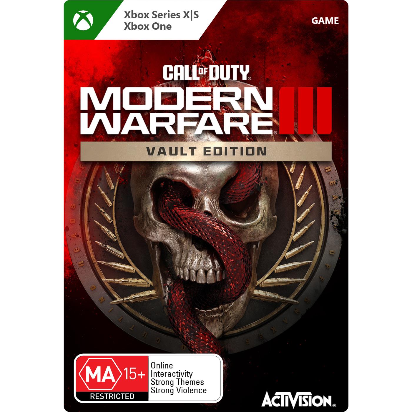 call of duty: modern warfare iii vault edition (digital download)
