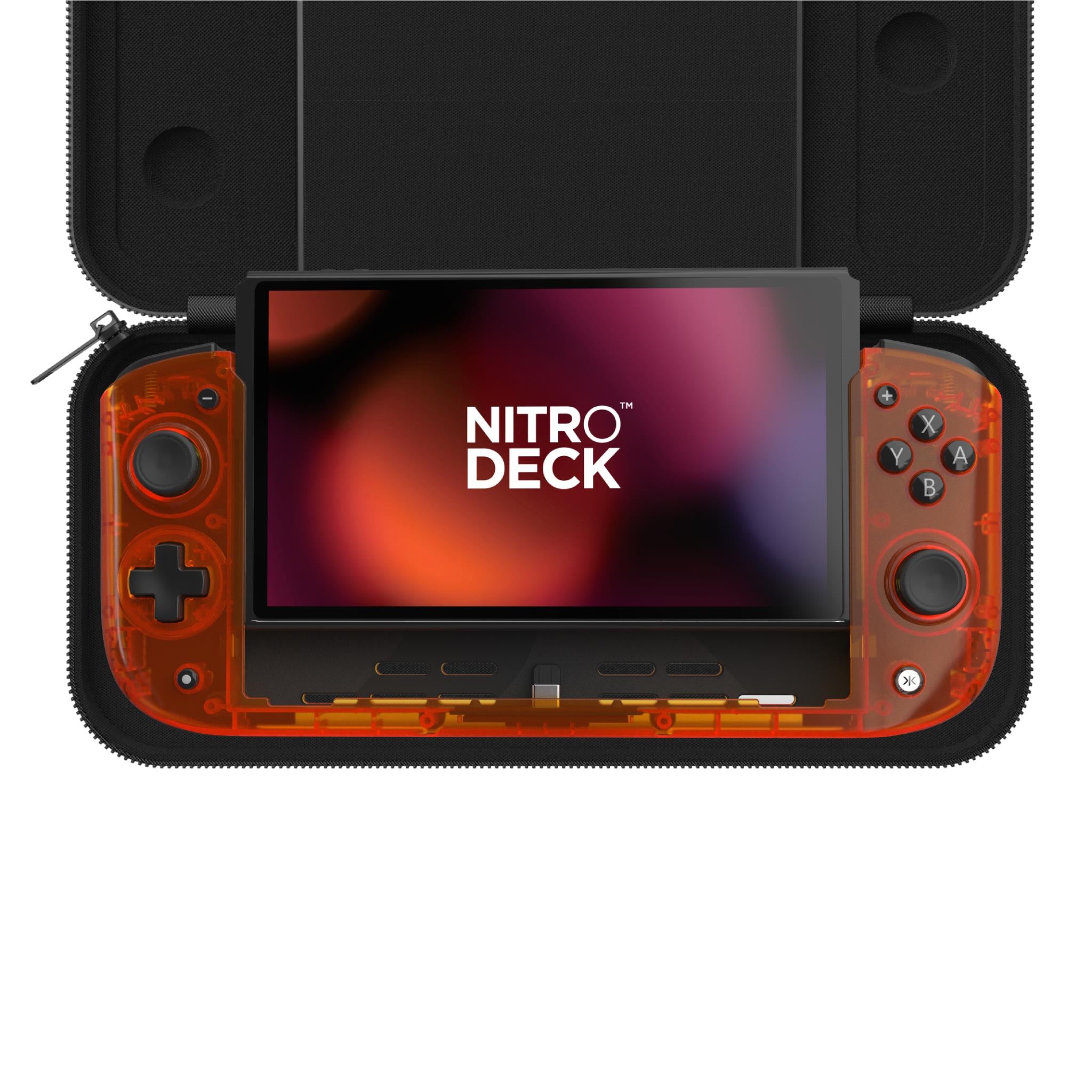 nitro deck orange zest crystal collection with carry case