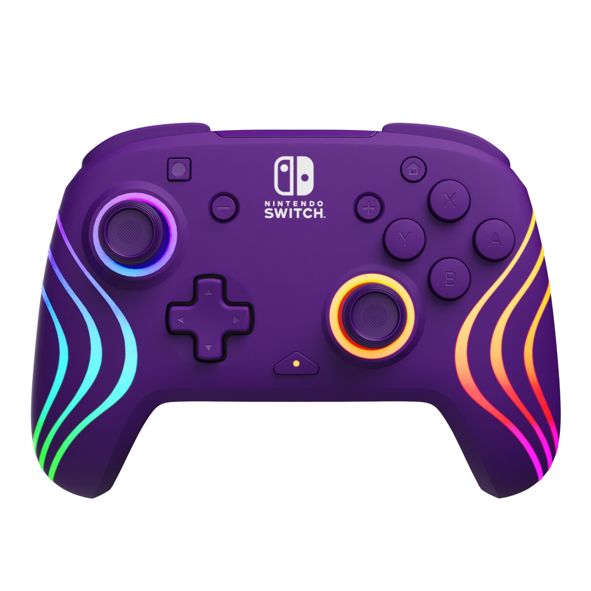 afterglow wave wireless controller for nintendo switch (purple)