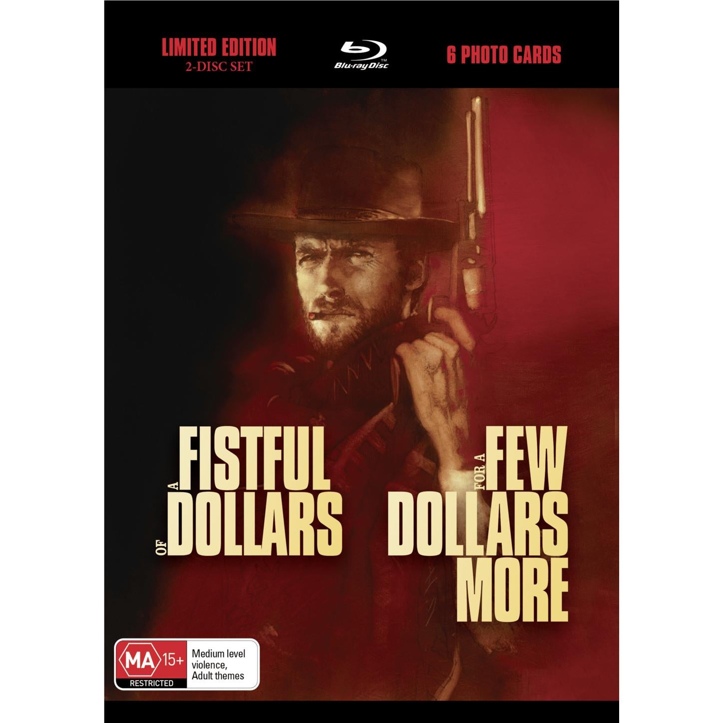 fistful of dollars, a / for a few dollars more - limited edition