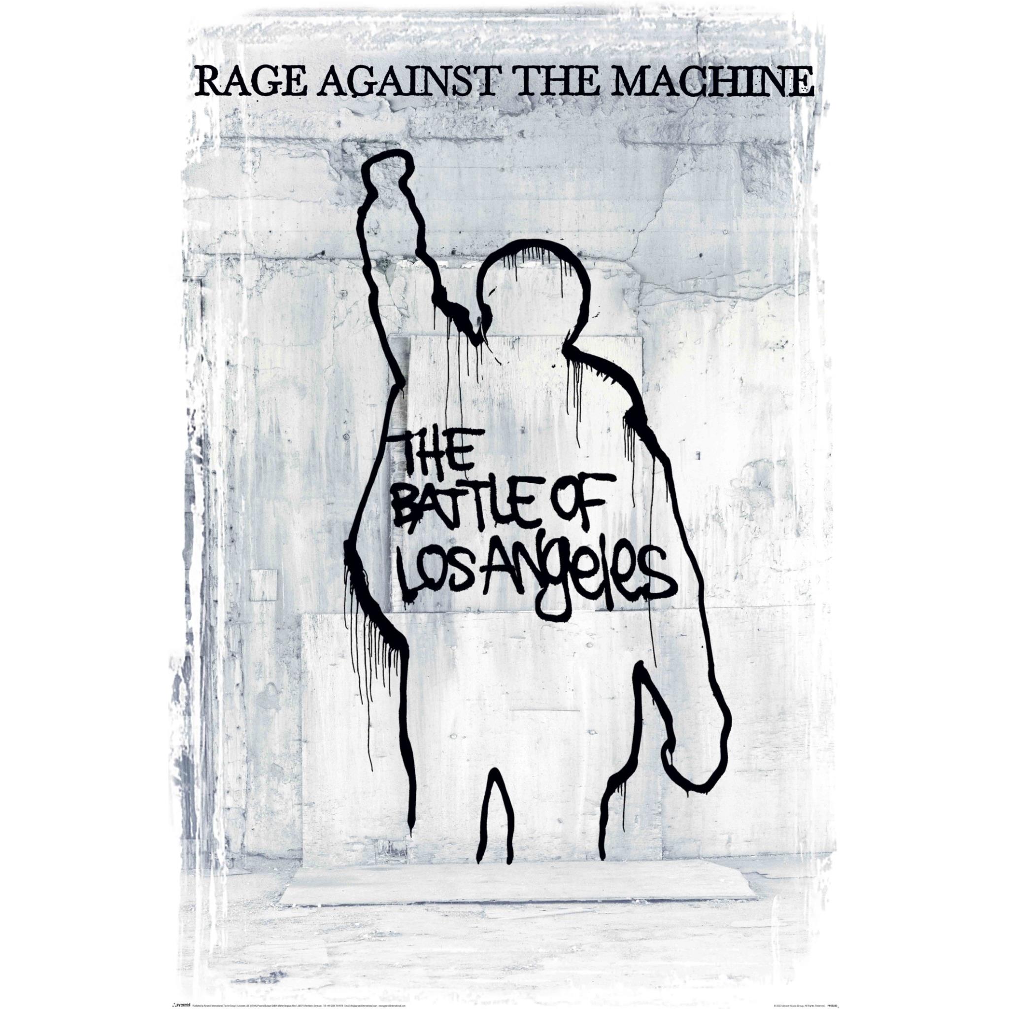 rage against the machine - battle for los angeles poster