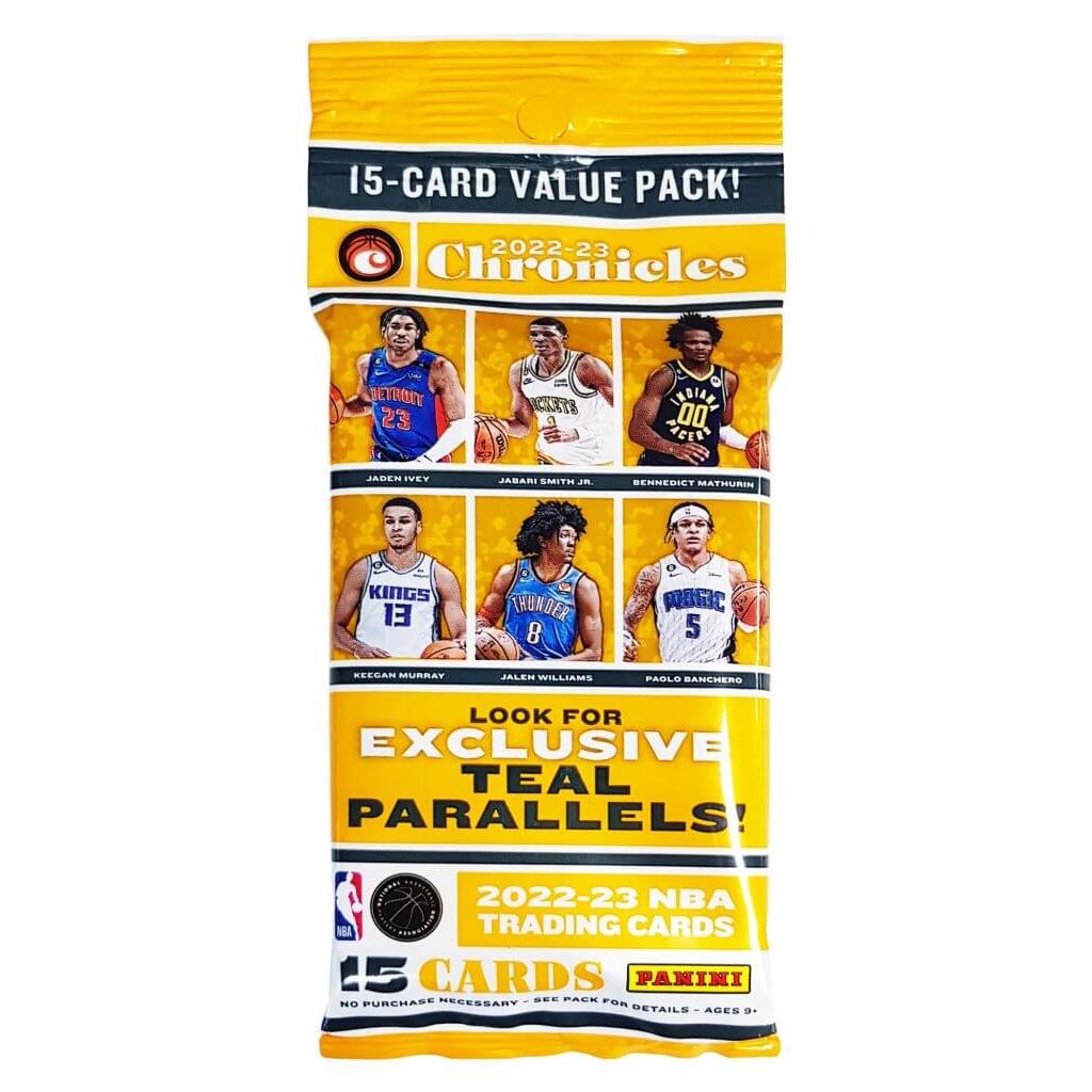 nba - 2023 chronicles basketball fat pack trading cards