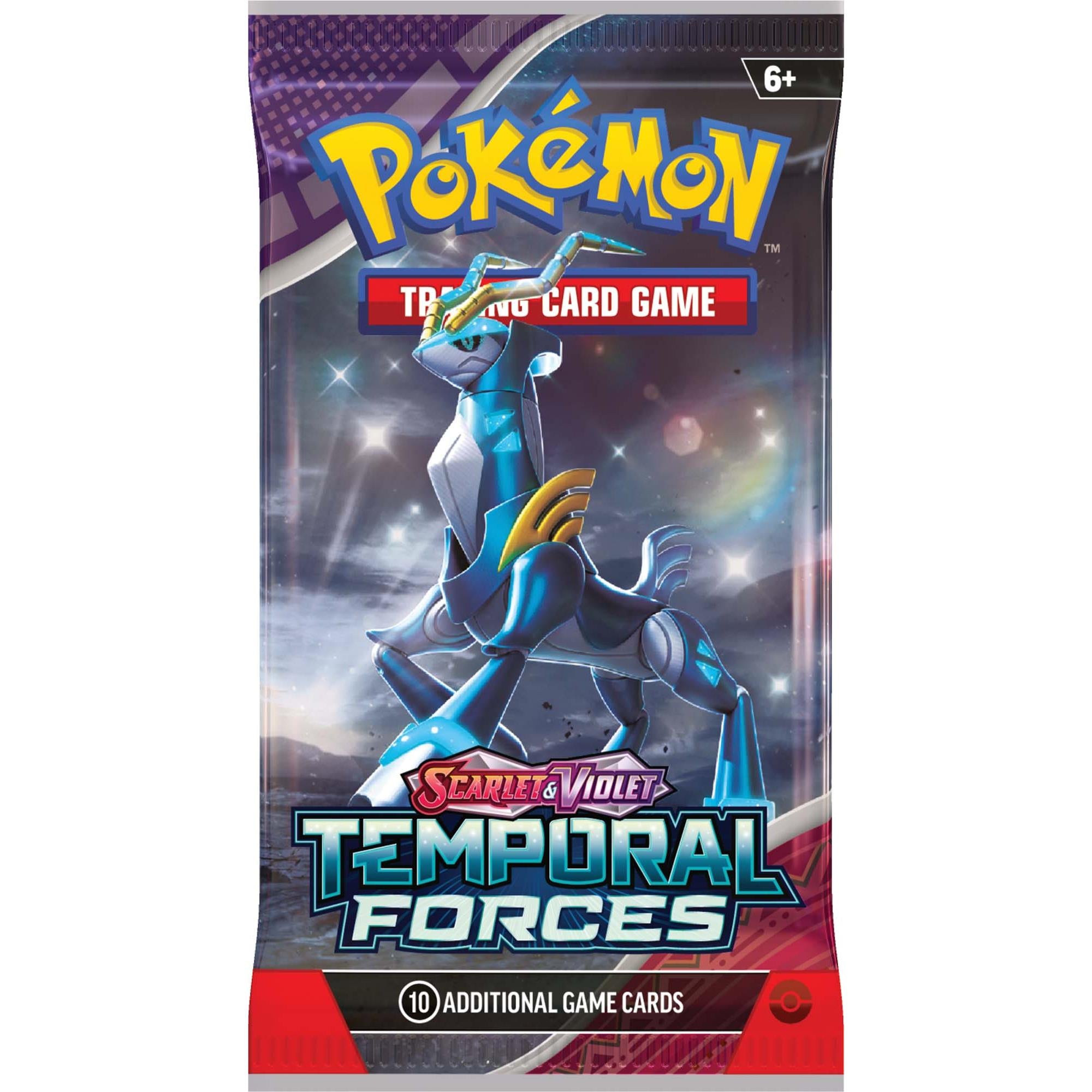 pokemon trading card game - scarlet & violet: temporal forces booster