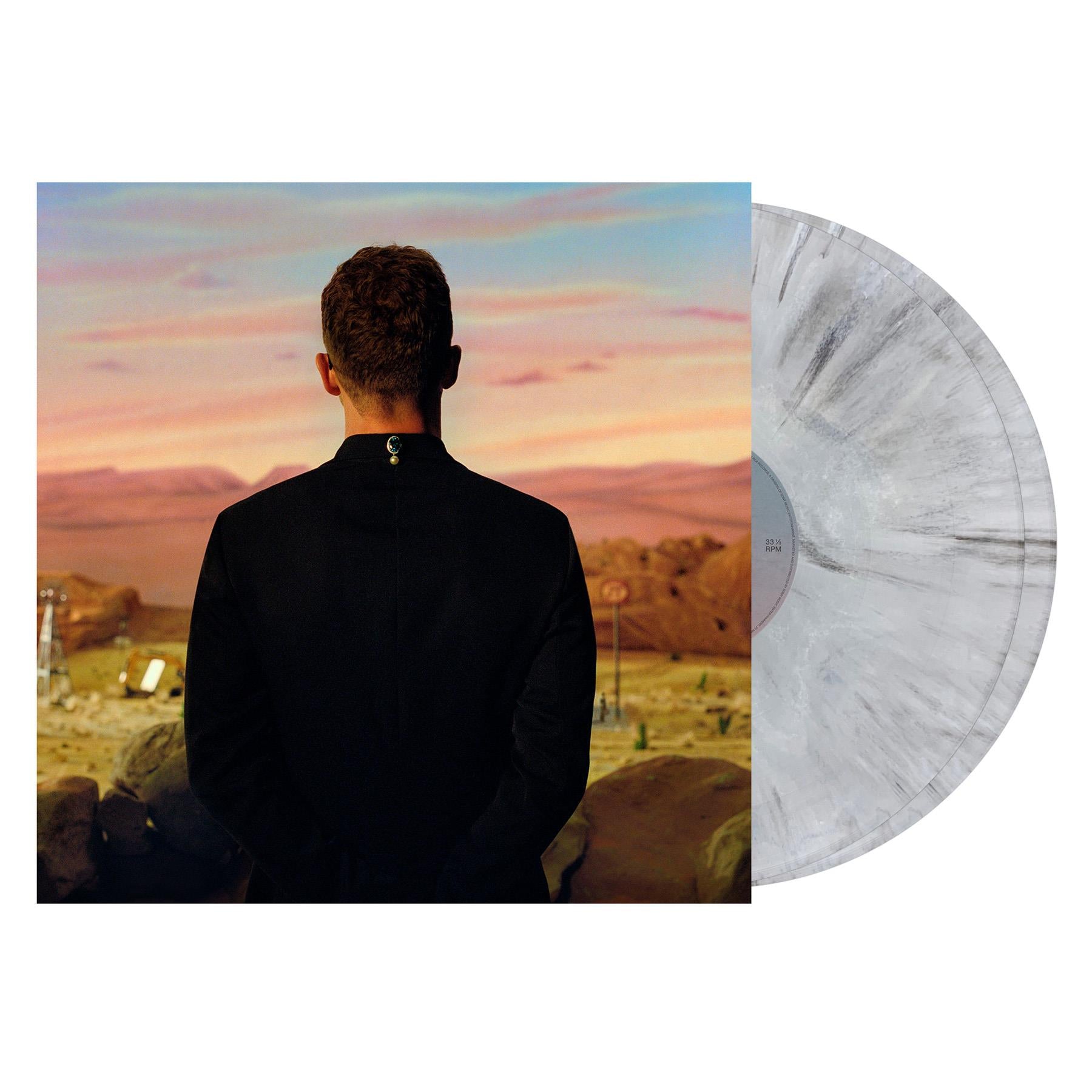 everything i thought it was (jb hi-fi au exclusive metallic silver with black streaks vinyl)