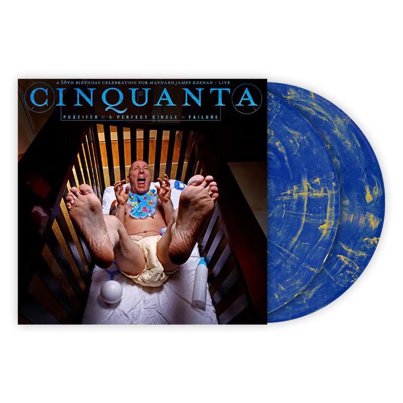 cinquanta live (blue, pink, white marble coloured vinyl) (import)