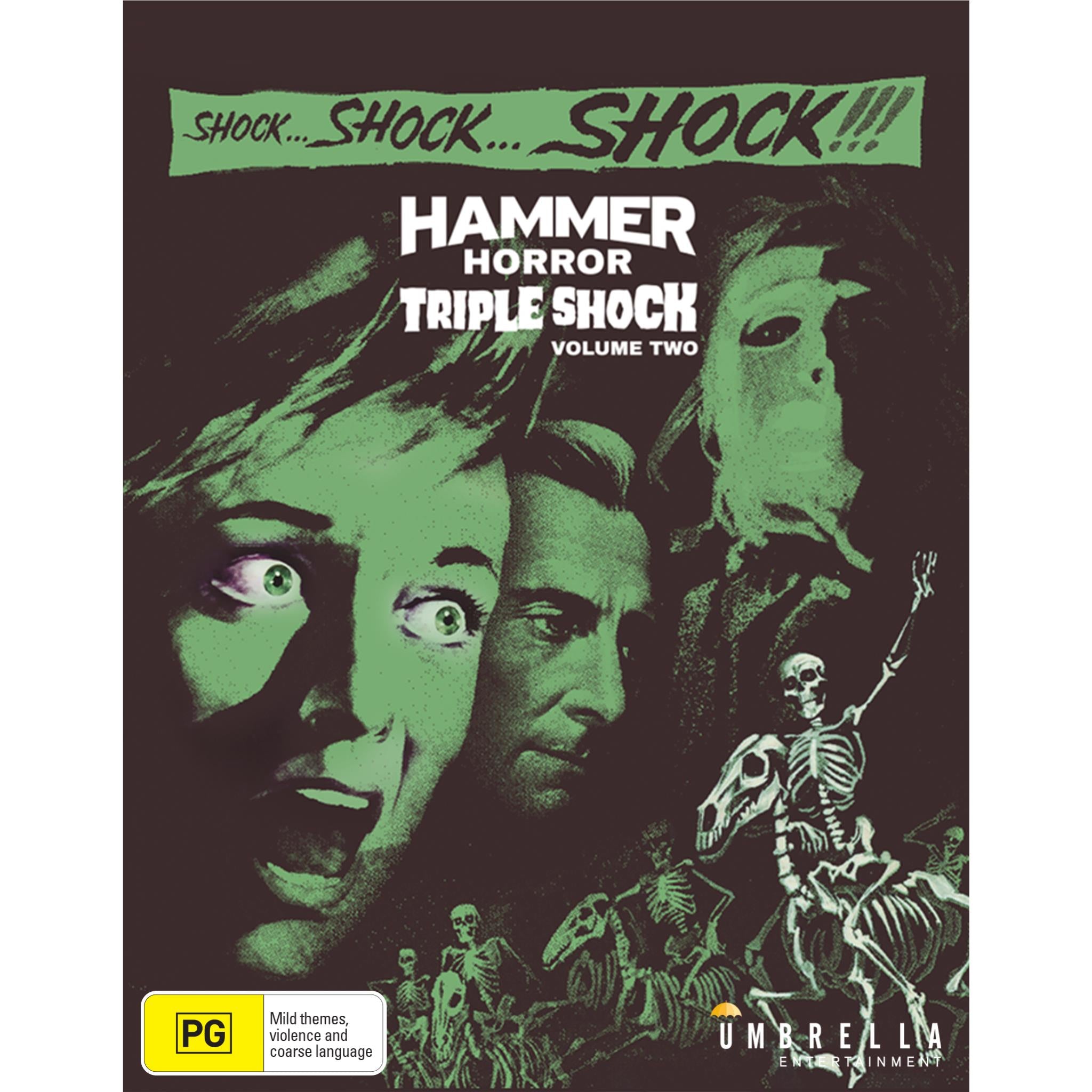 hammer horror vol 2 collector's edition - shadow of the cat/night creatures/ phantom of the opera