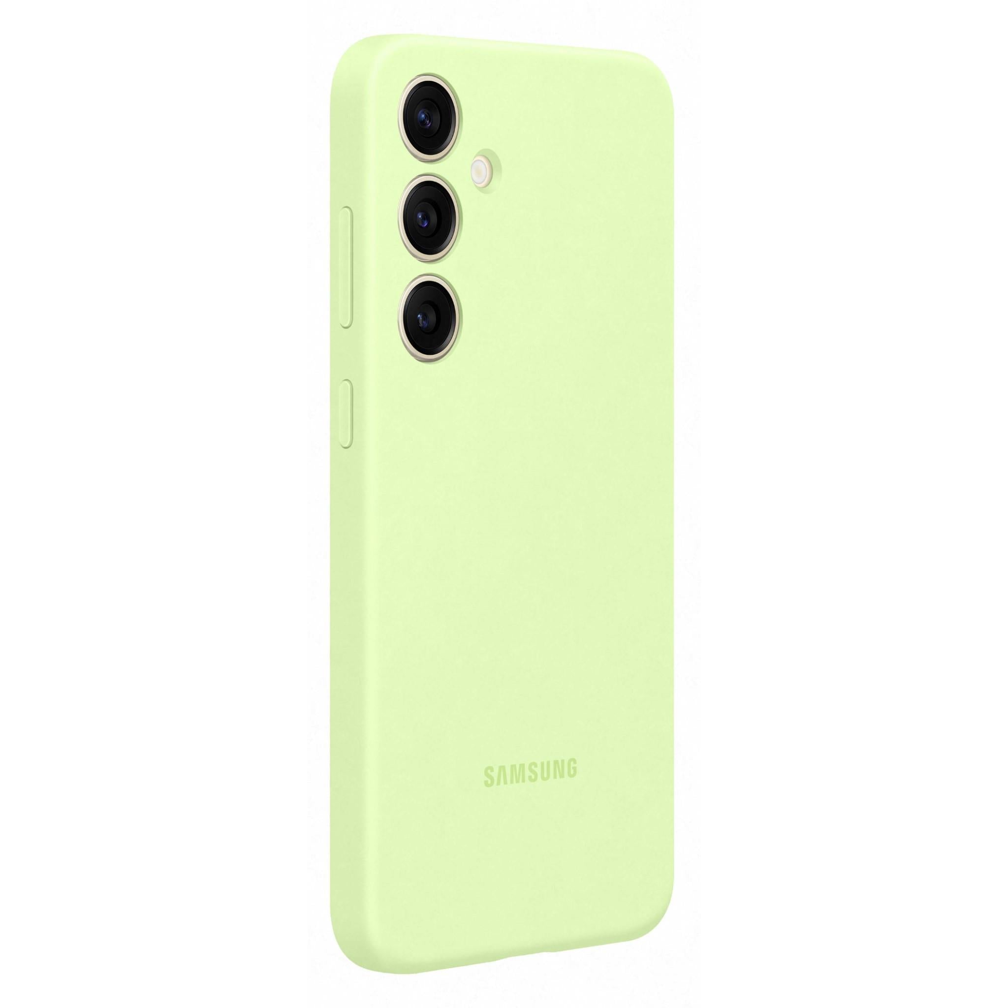 samsung silicone case for galaxy s24+ (lime)