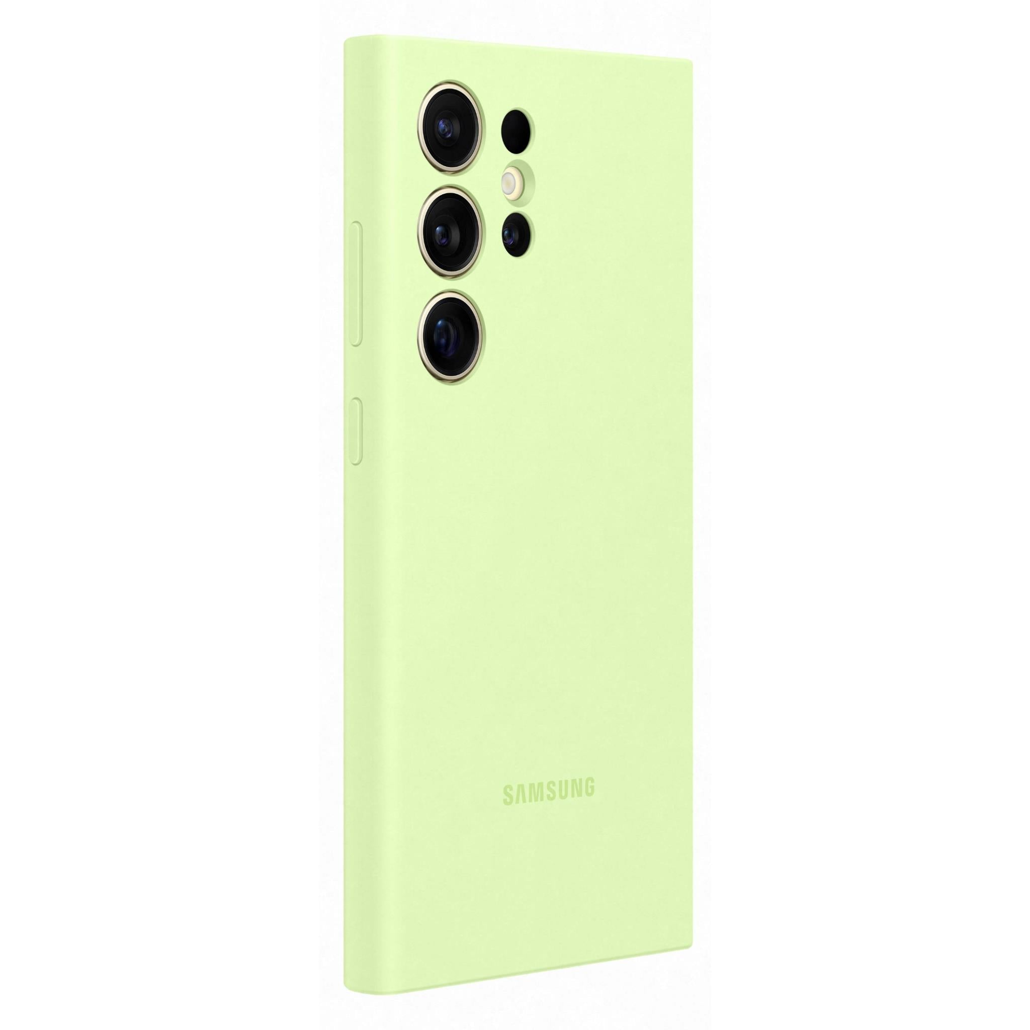 samsung silicone case for galaxy s24 ultra (lime)