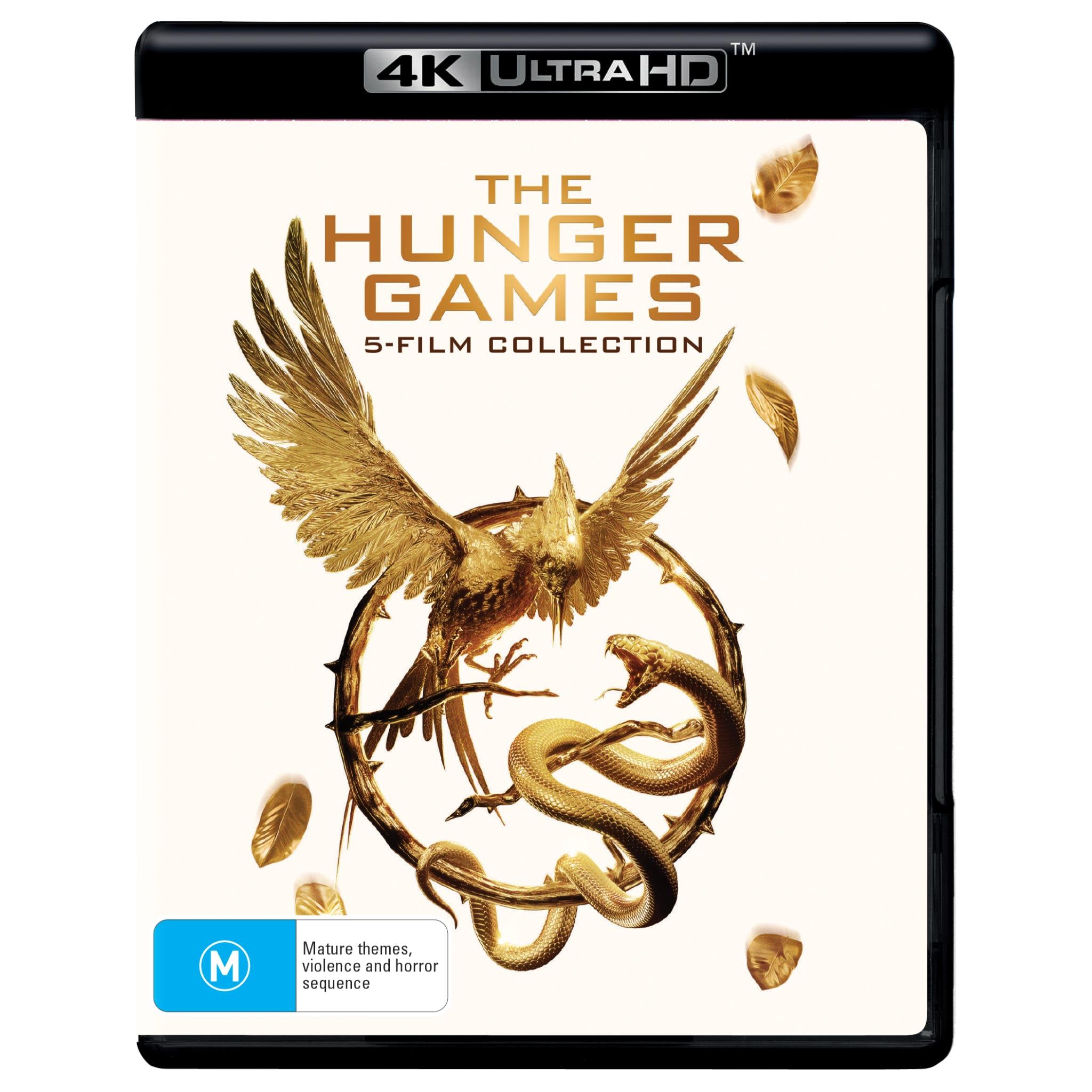 THE HUNGER GAMES: all 4 MOVIES (4K ULTRA HD) - Blu Ray - Region
