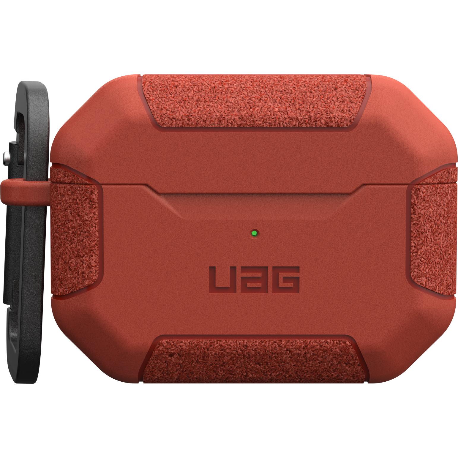 uag scout case for airpods pro 2 (rust)