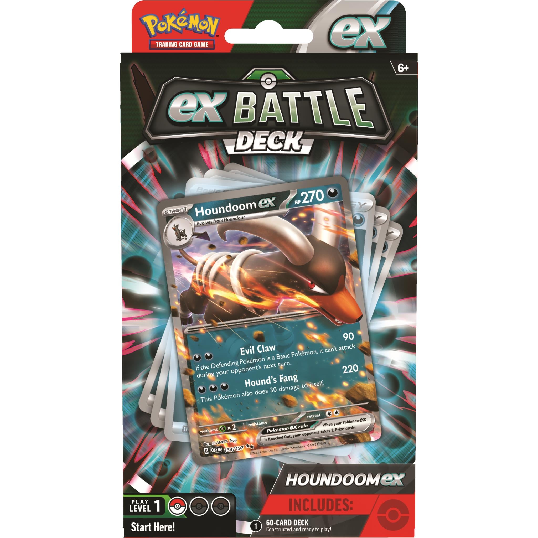 pokemon trading card game - melmetal & houndoom battle deck