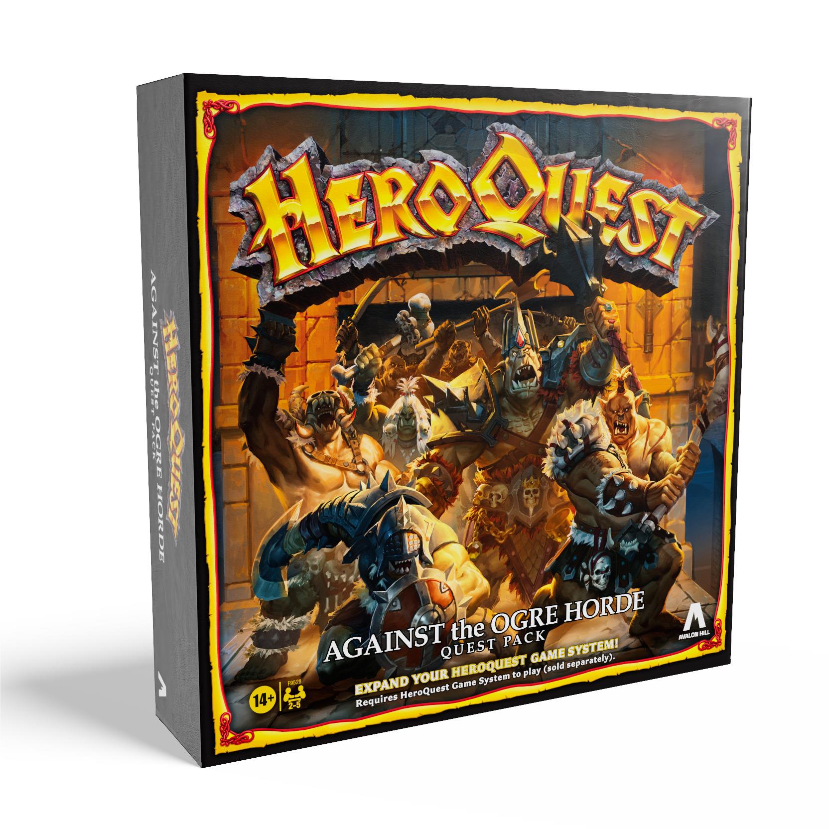 heroquest: against the ogre horde quest pack