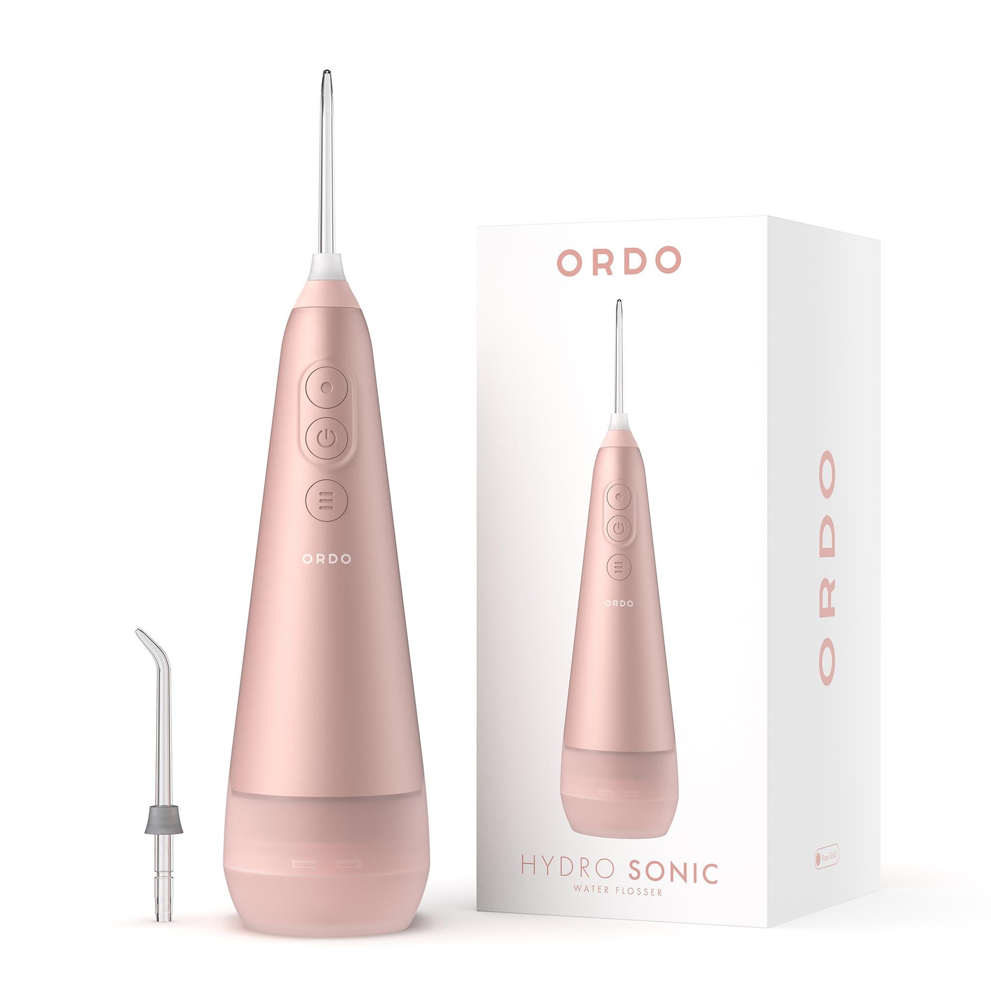 ordo hydro sonic+ water flosser (rose gold)