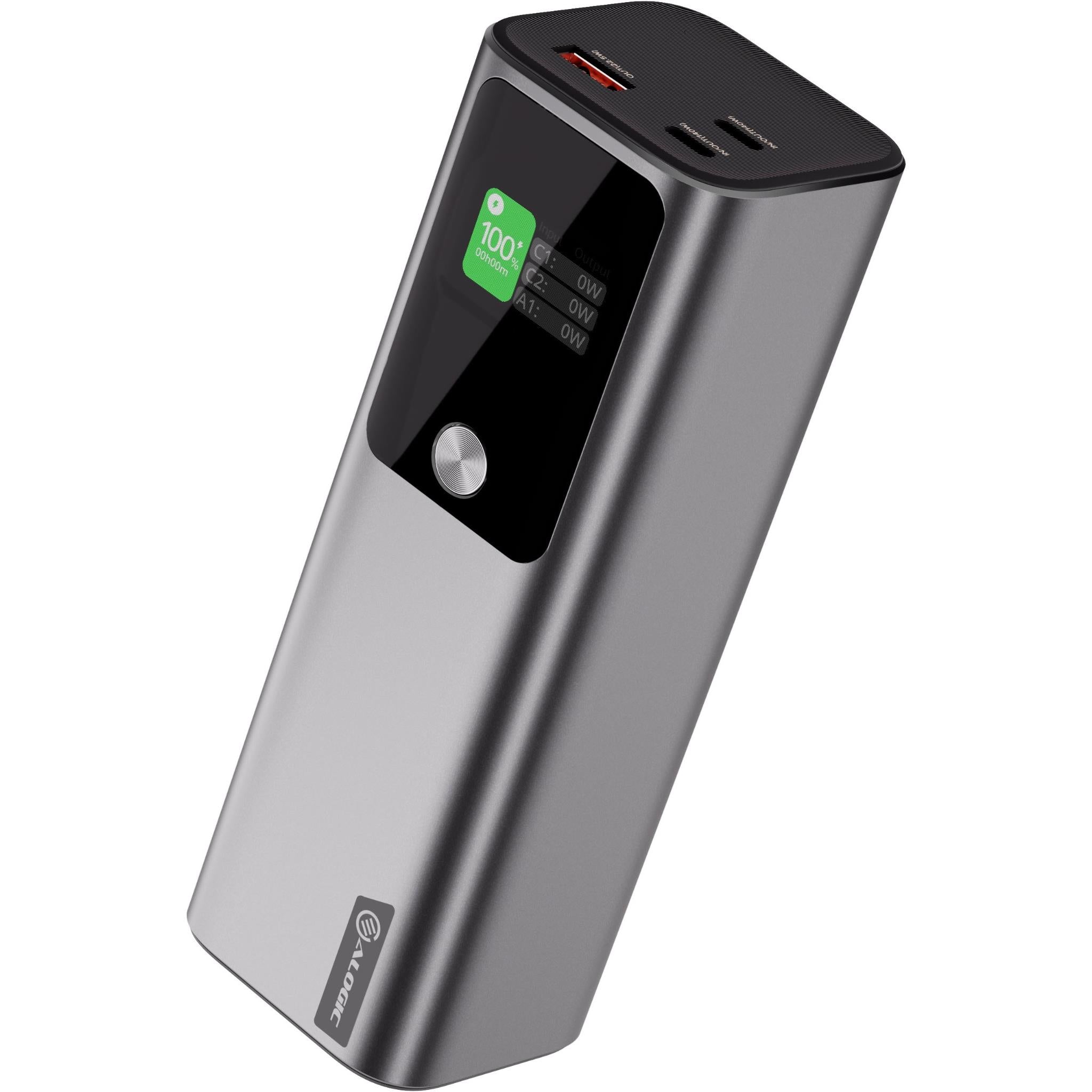 alogic ark 27kmah power bank with 140w usb-c and usb-a charging