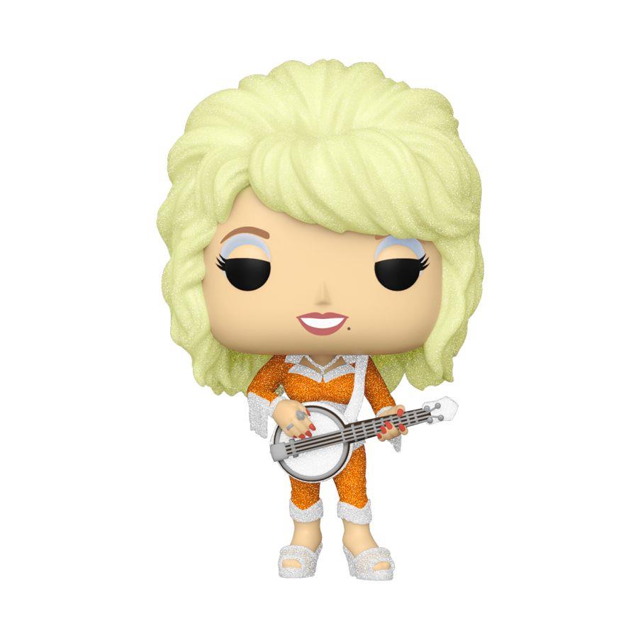 dolly parton - dolly parton with guitar diamond glitter pop! vinyl