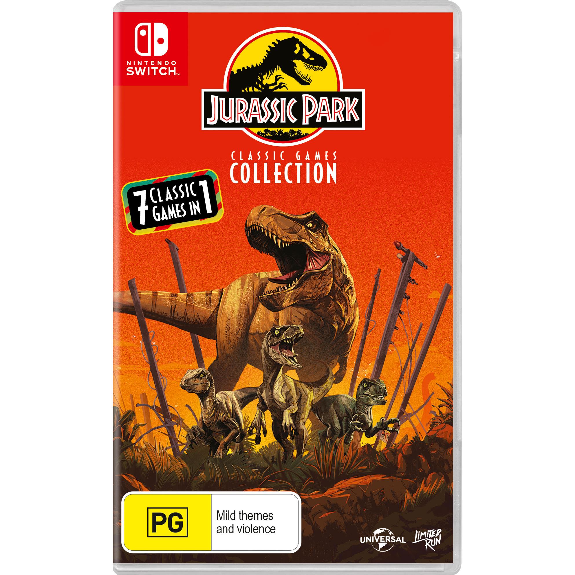 jurassic park classic games collection