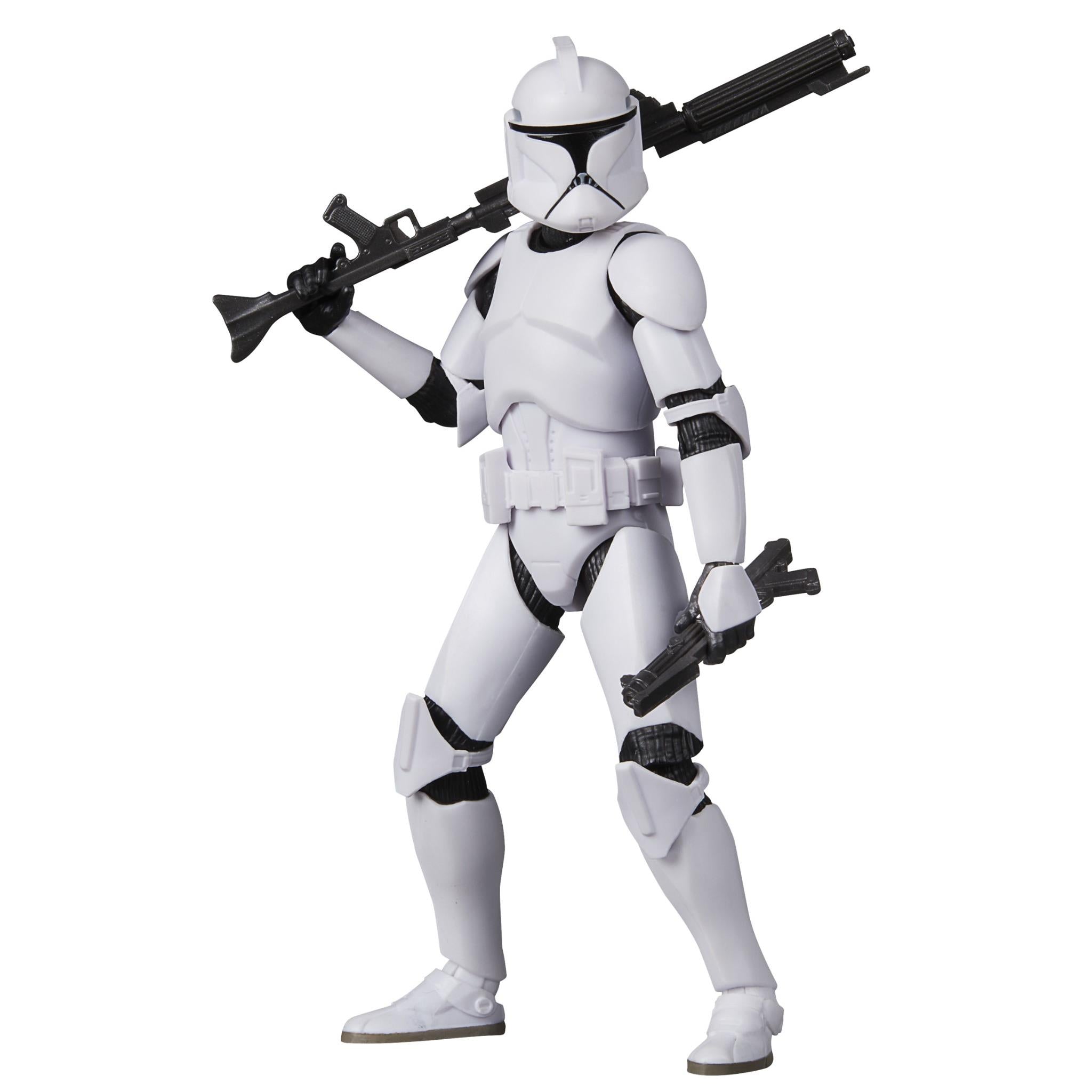 star wars - the black series: phase i clone trooper figure