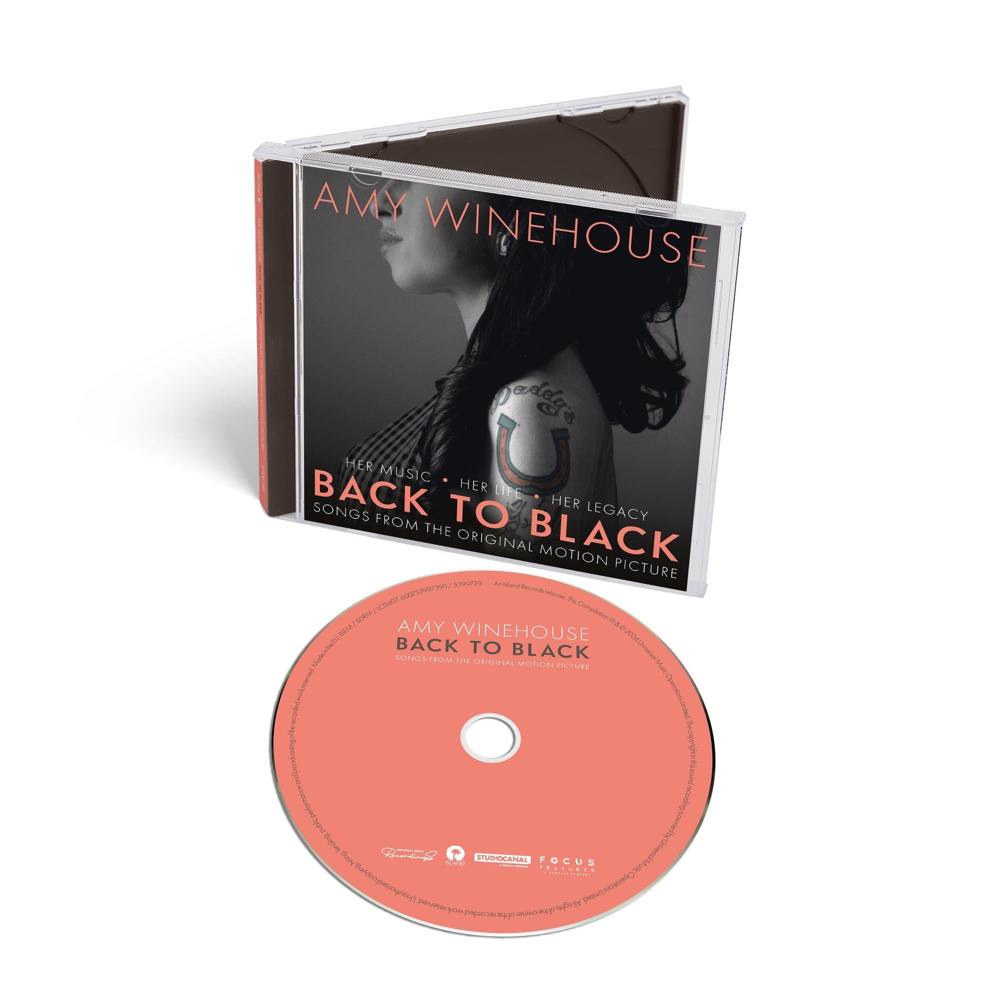 back to black (songs from the original motion picture)